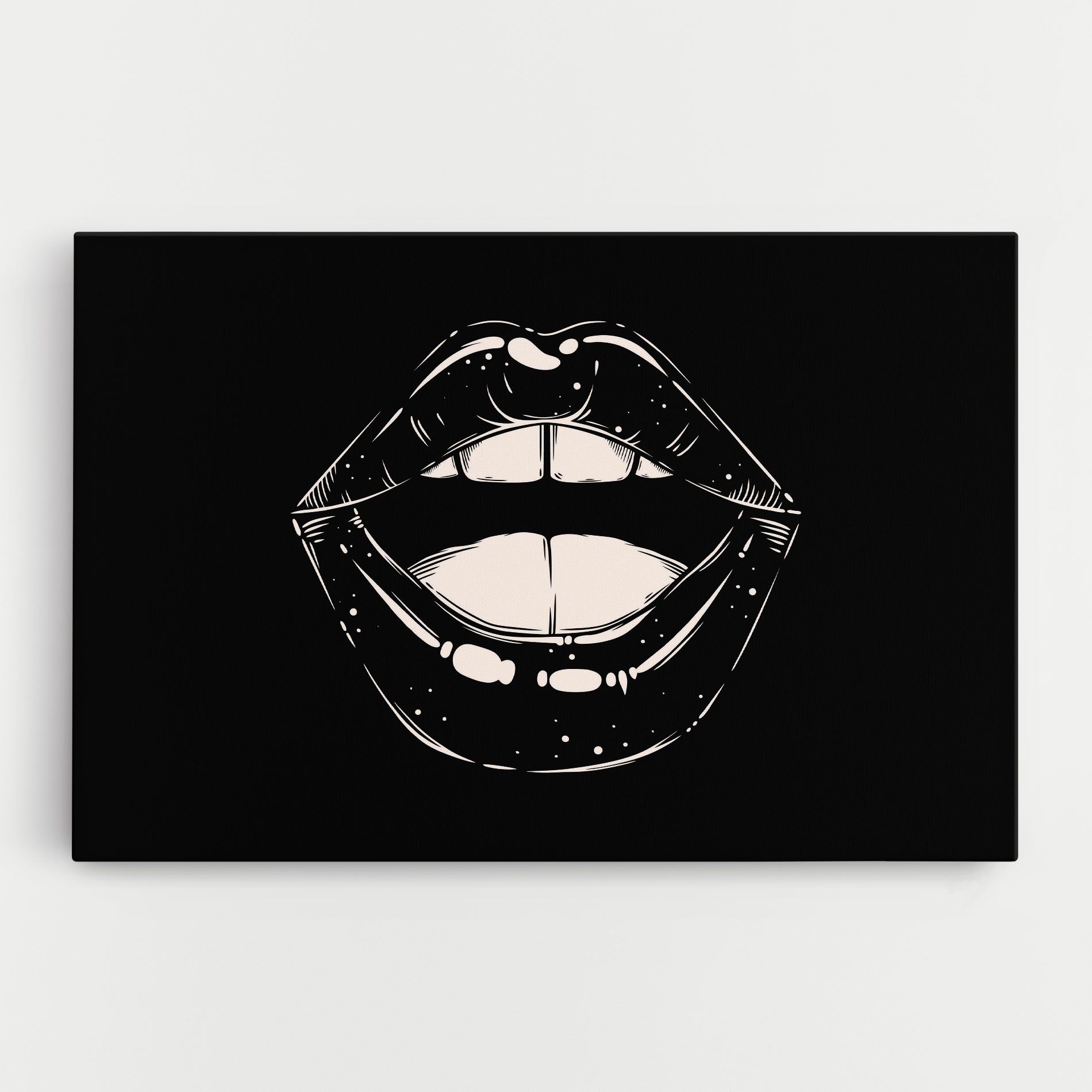 Lips On Black mockup 0