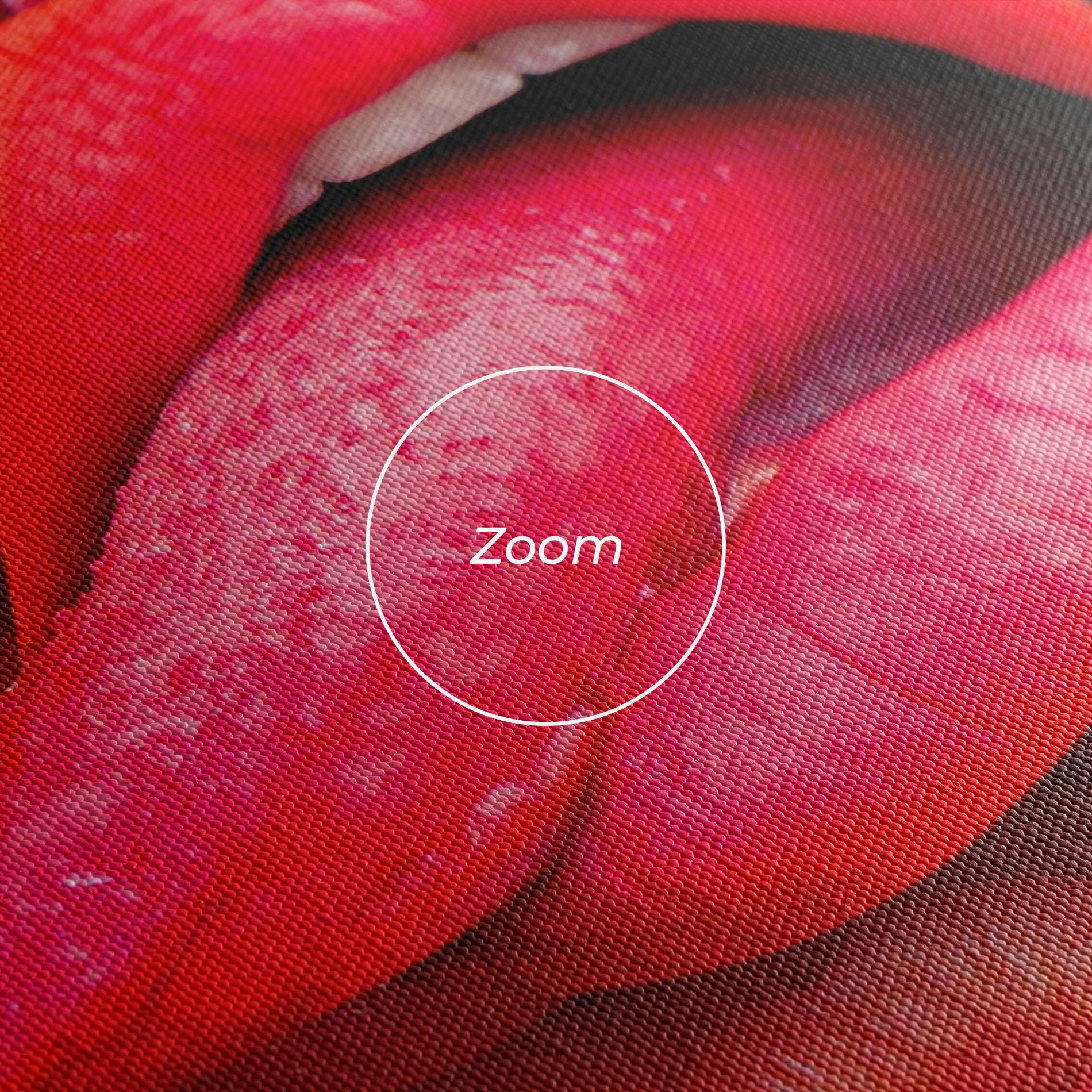 Leinwandbild Big Tongue Collage mockup 3