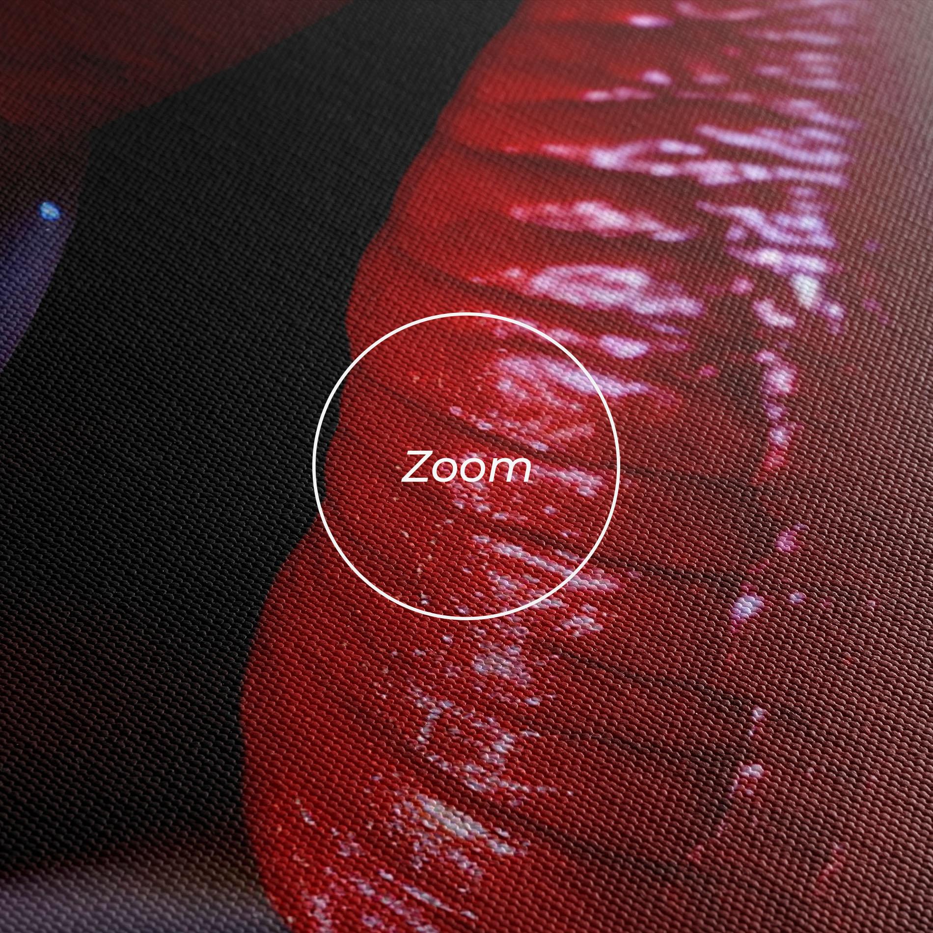 Leinwandbild Close Up Woman mockup 3