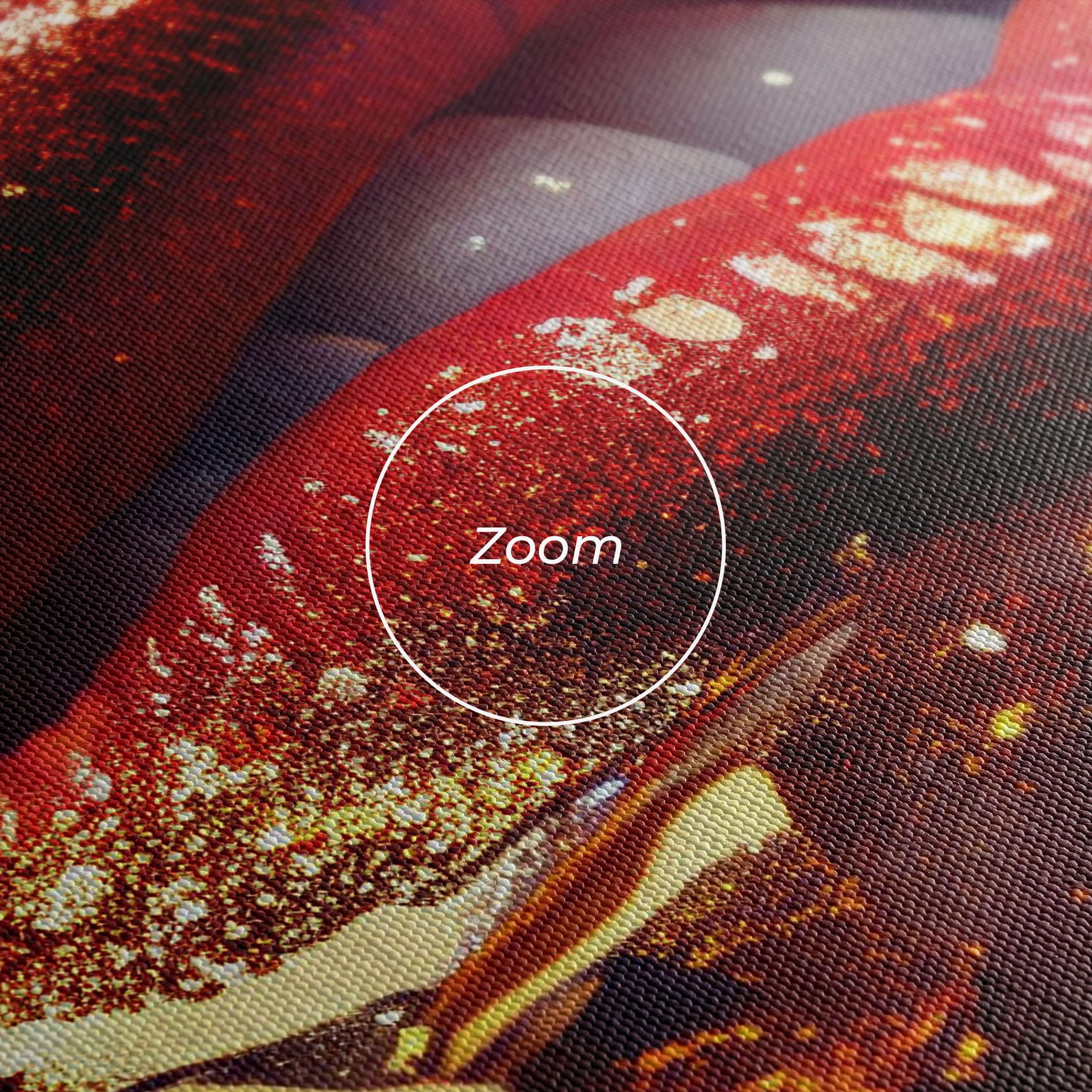 Gold Glitter Lips mockup 3