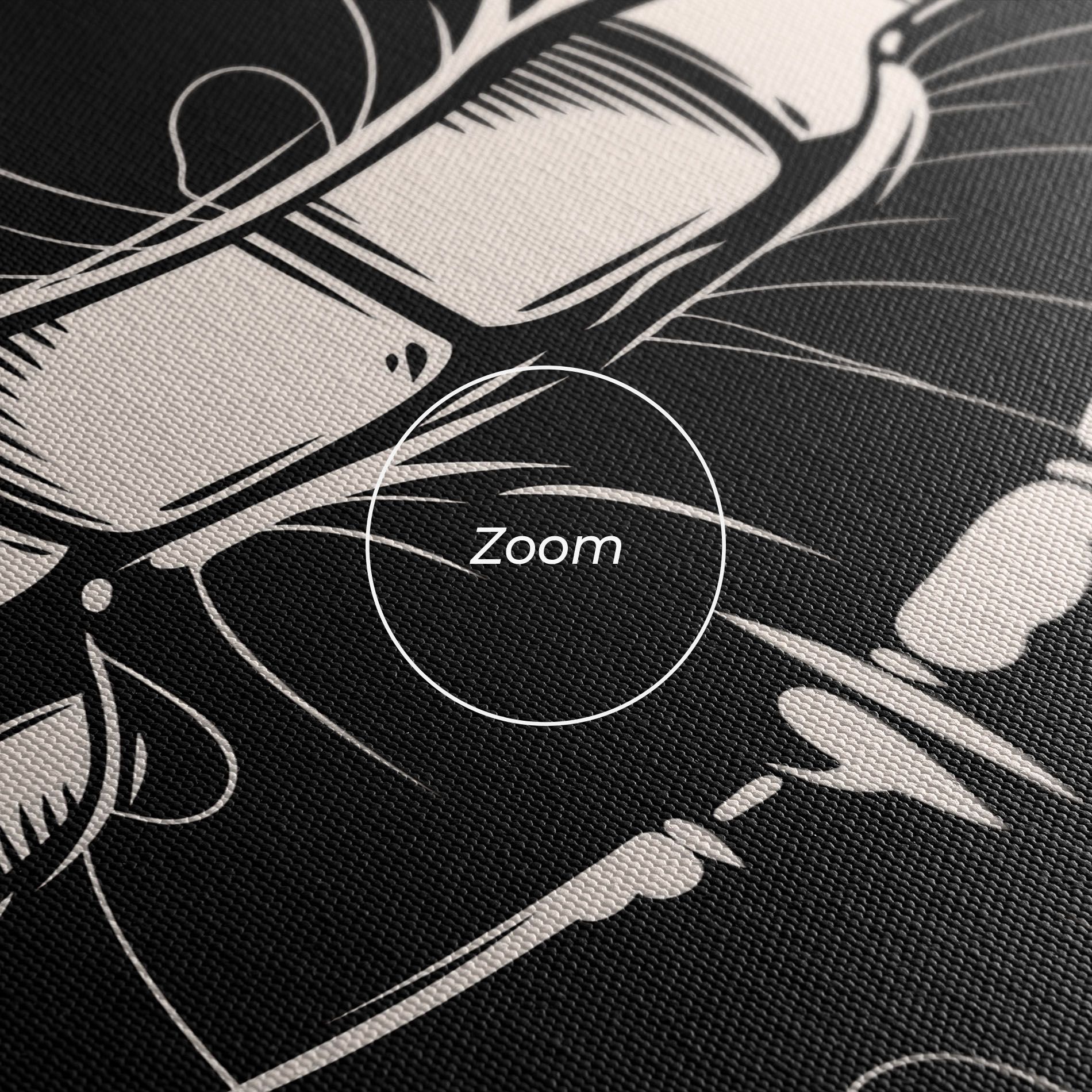 Juicy Lips On Black mockup 3