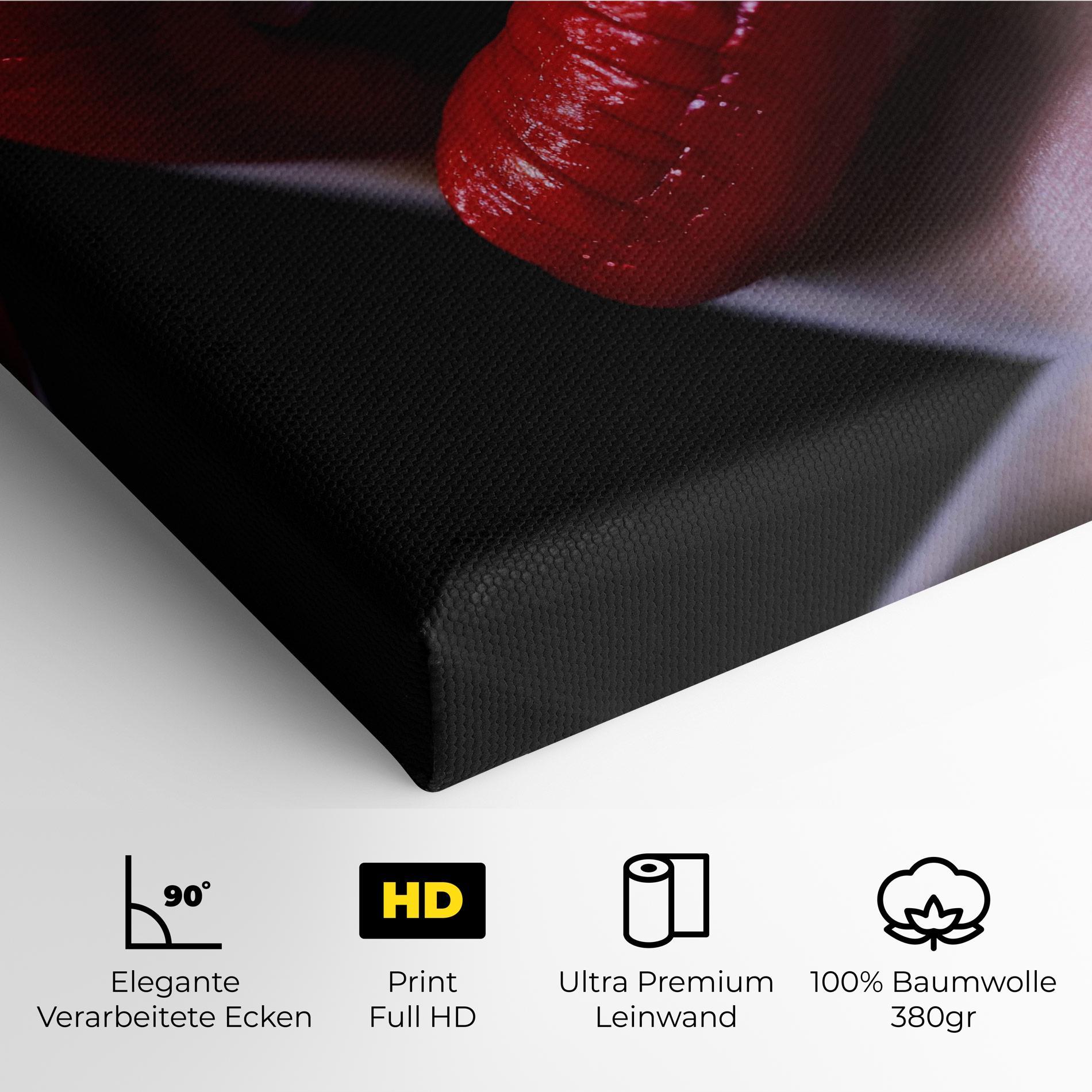 Leinwandbild Close Up Woman mockup 4