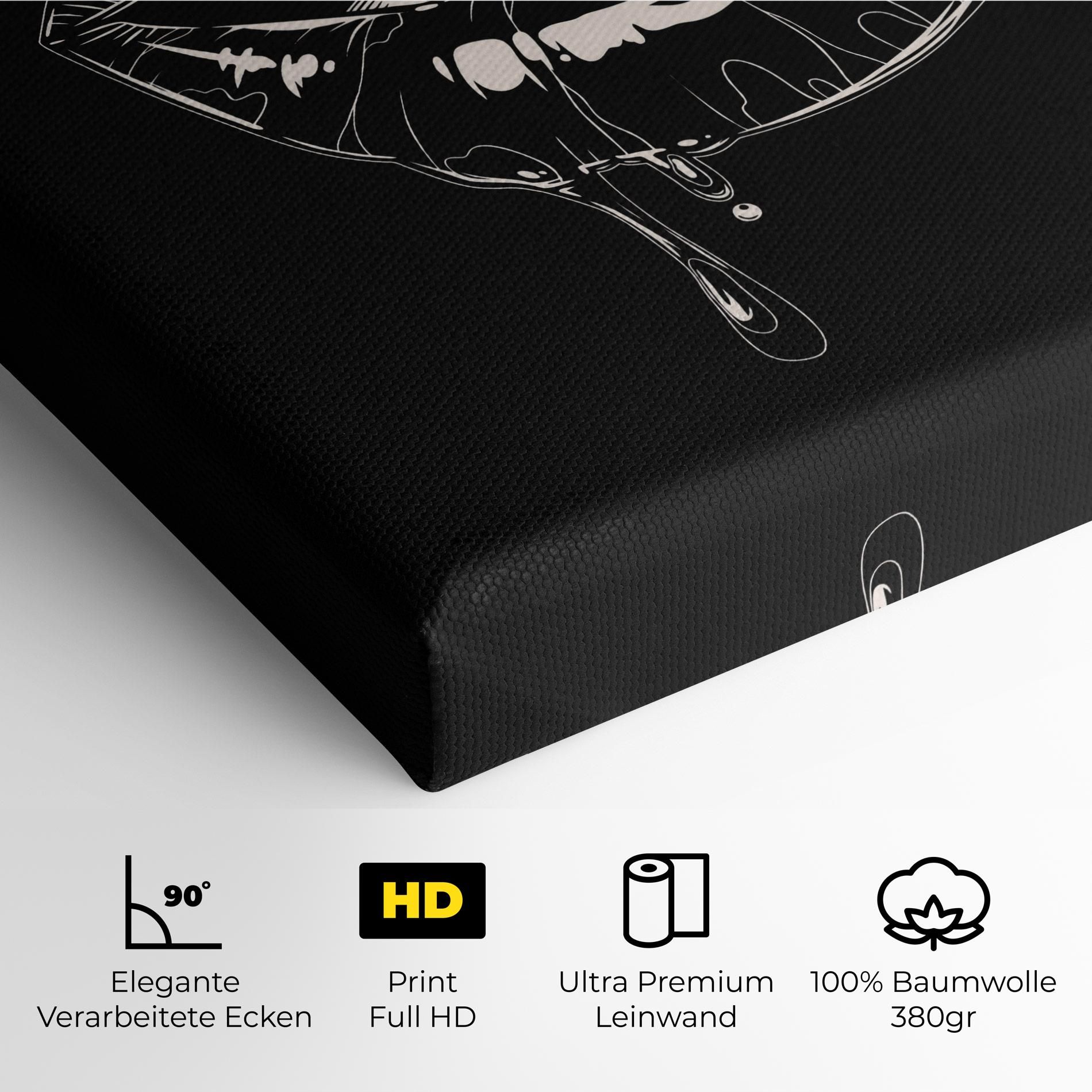 Open Lips On Black mockup 4