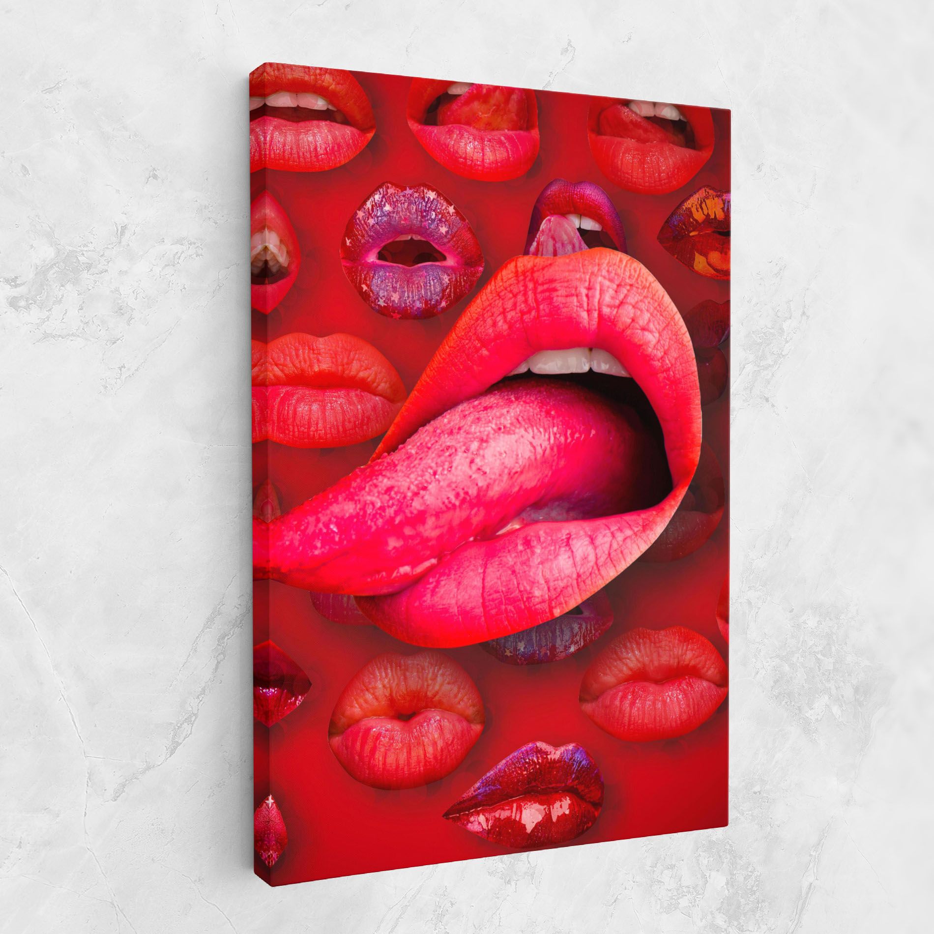 Big Tongue Collage mockup 1