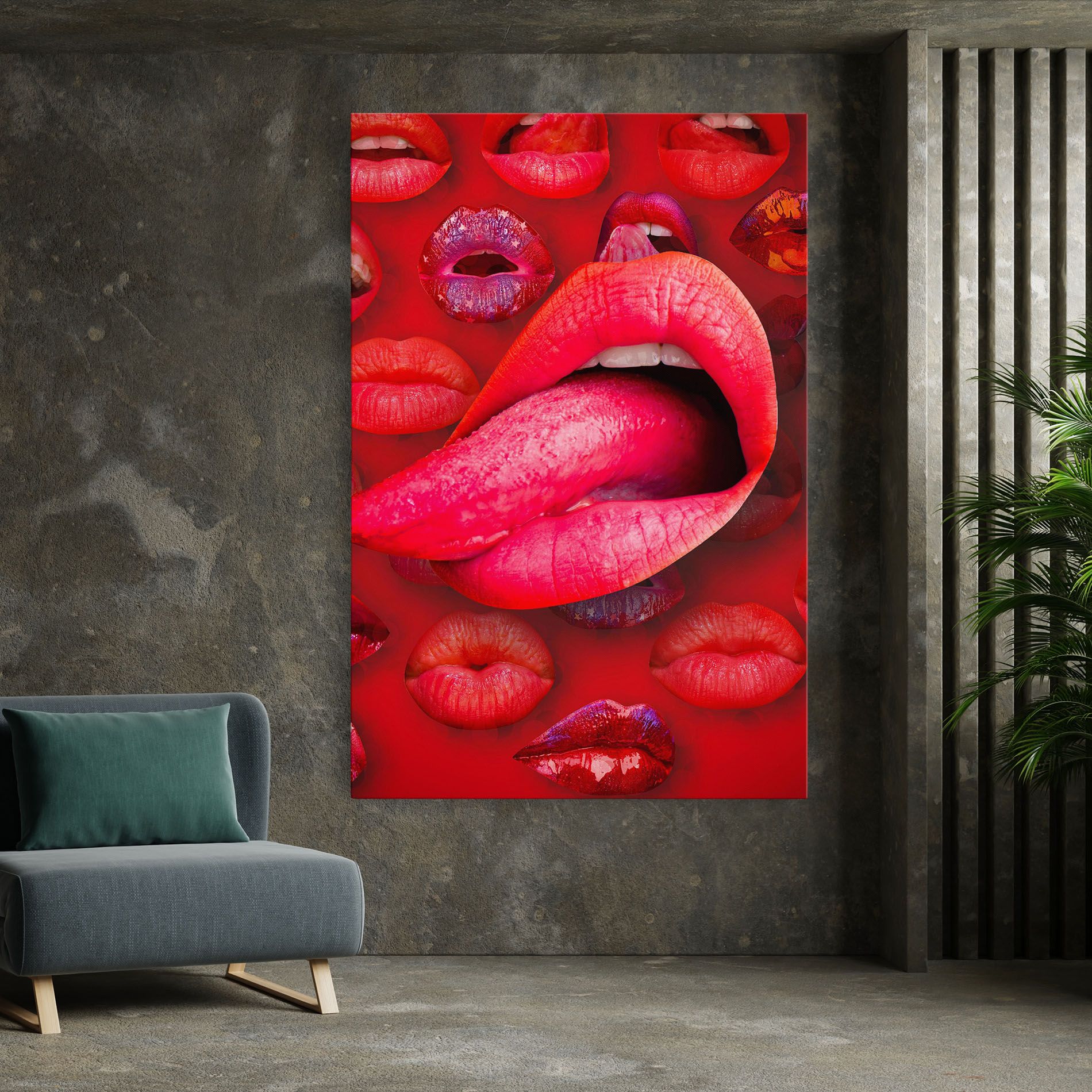 Big Tongue Collage mockup 7