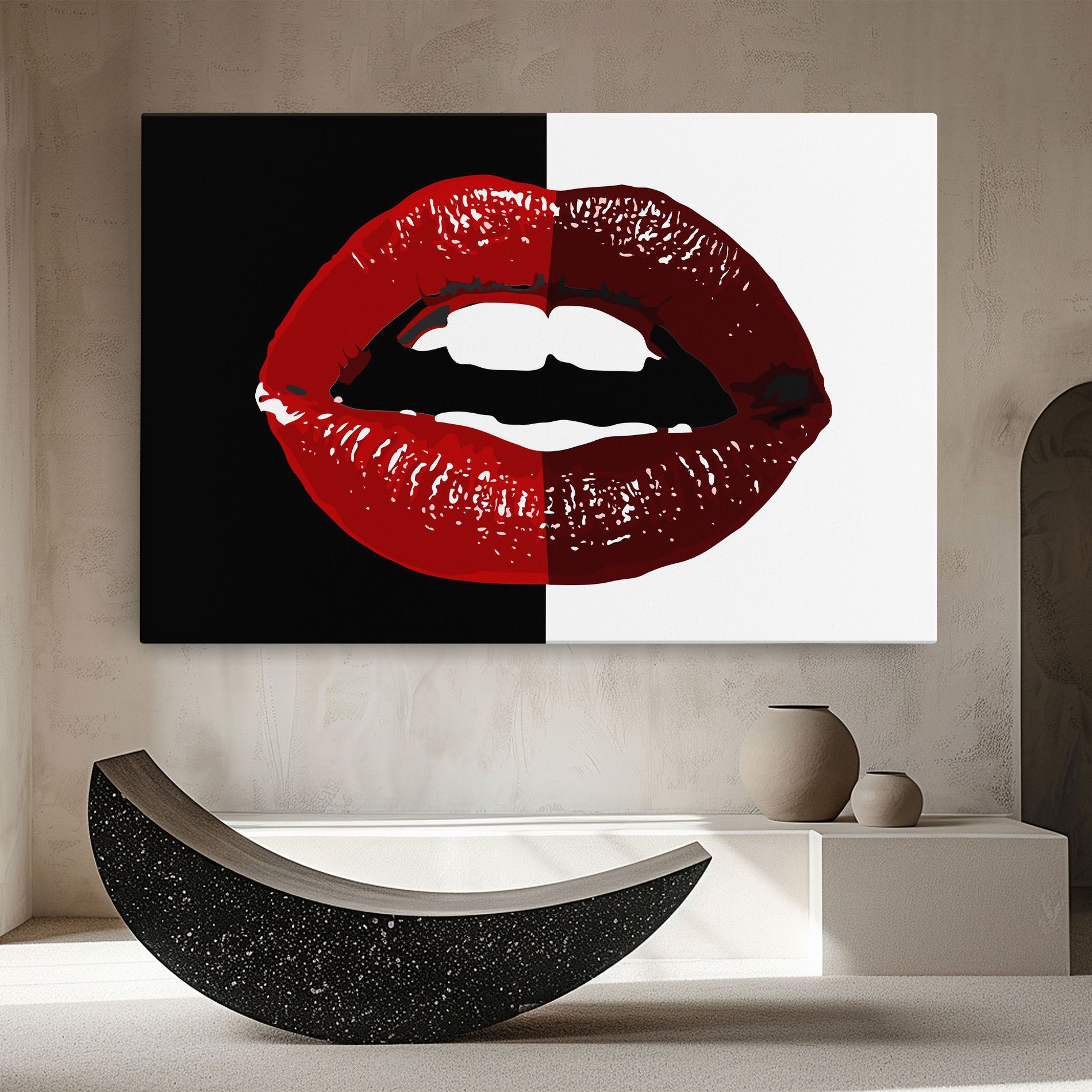 Red Shade Lips mockup 8