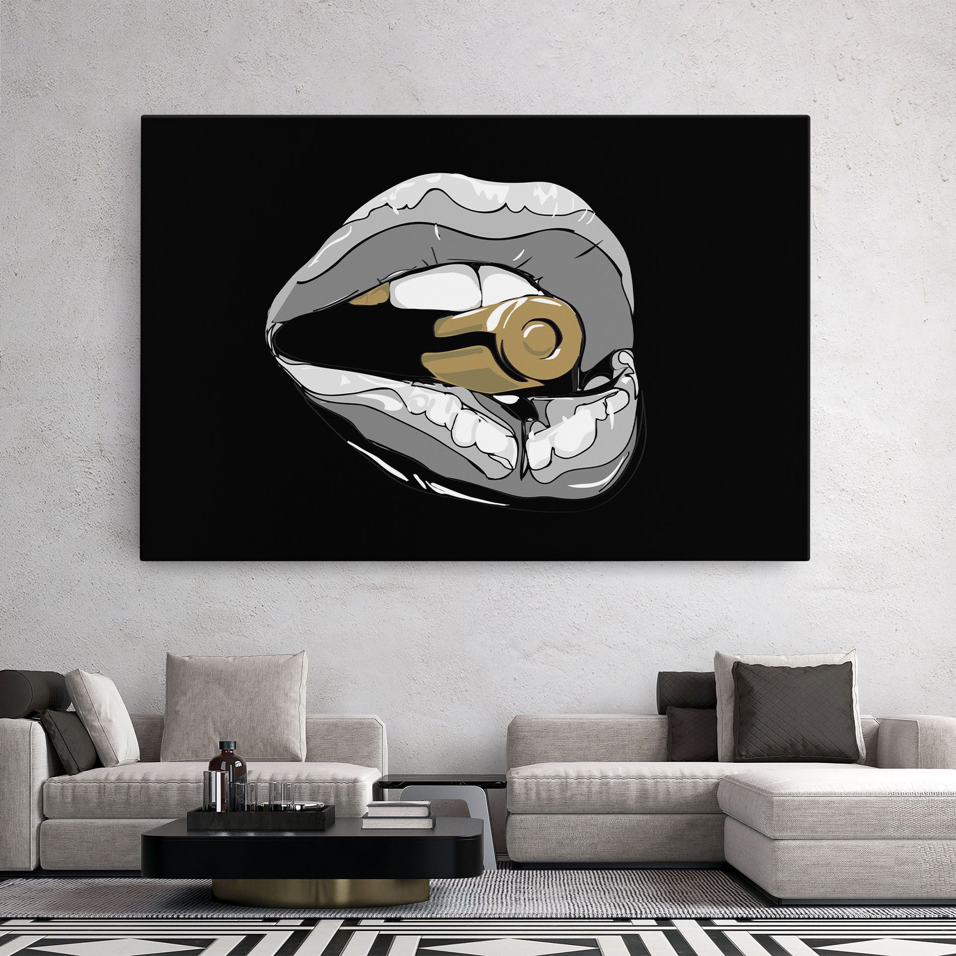 Grey Bullet Lips mockup 2
