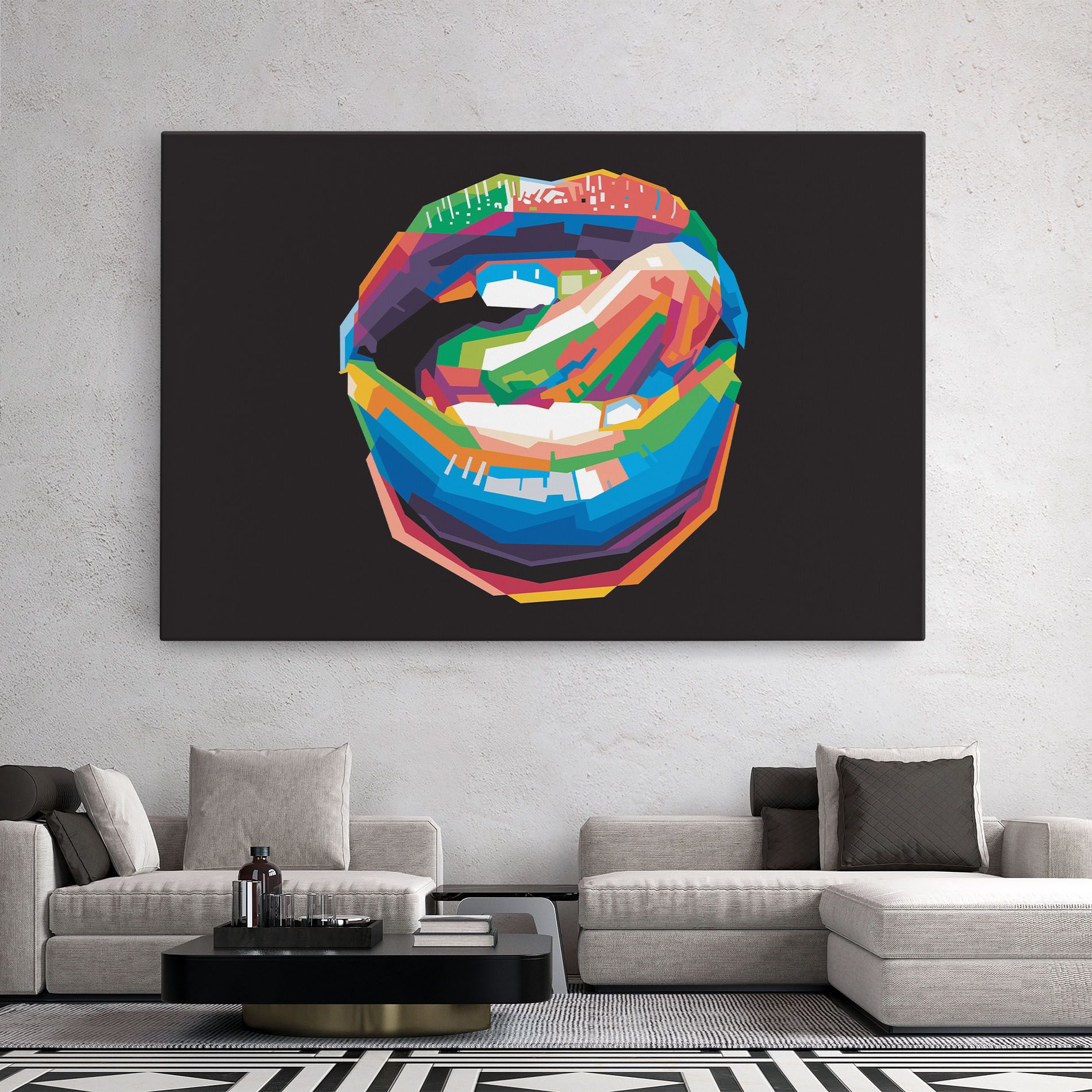 Lips Toungue mockup 2