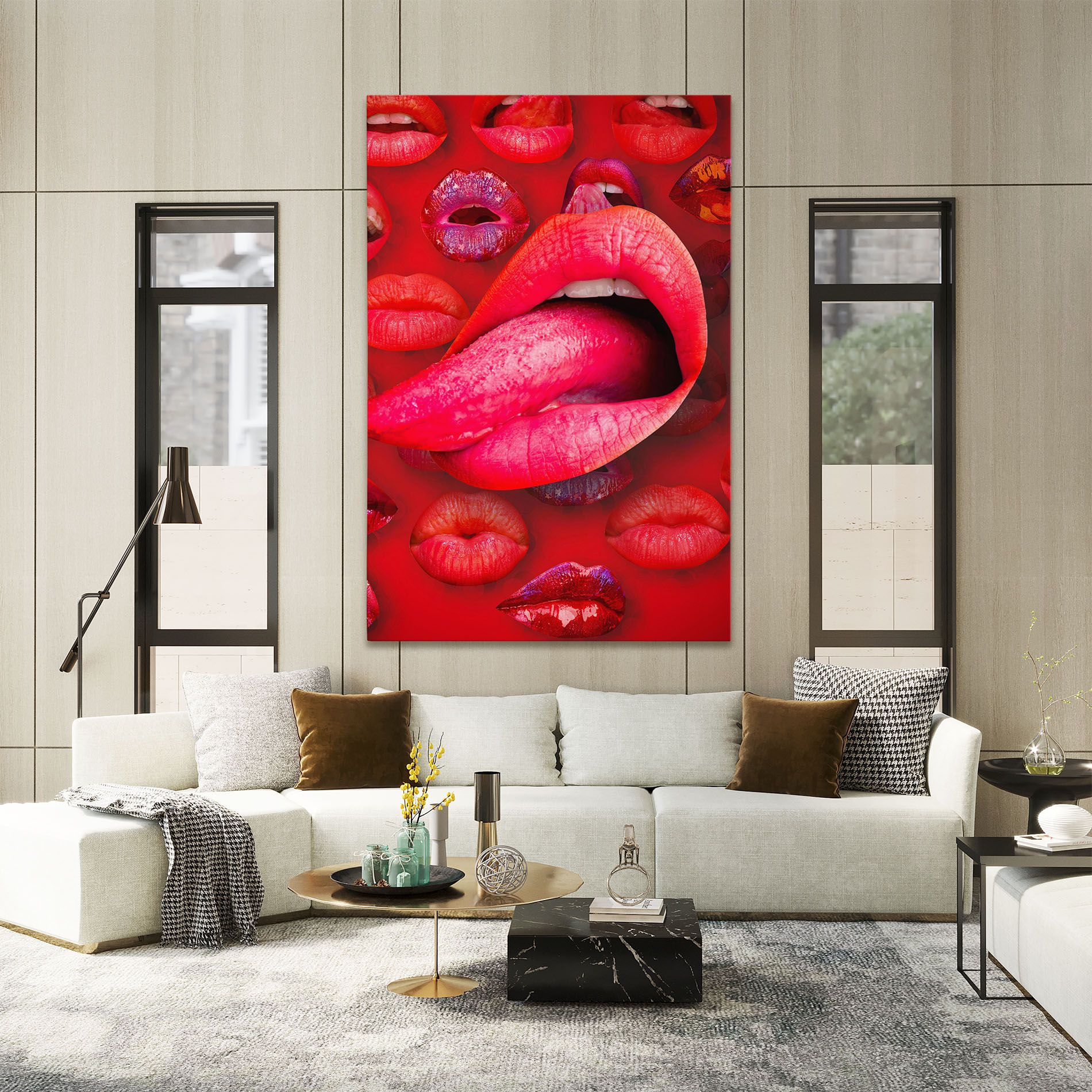 Big Tongue Collage mockup 2