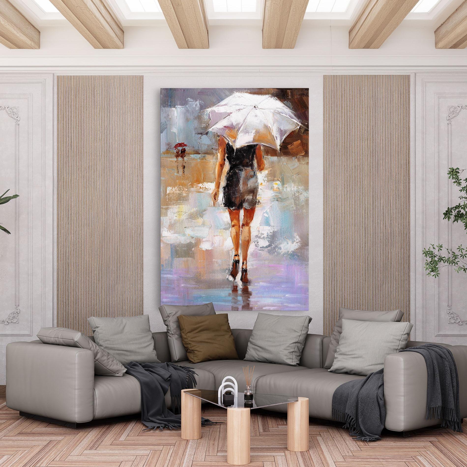 Leinwandbild Fashion Lady mockup 6