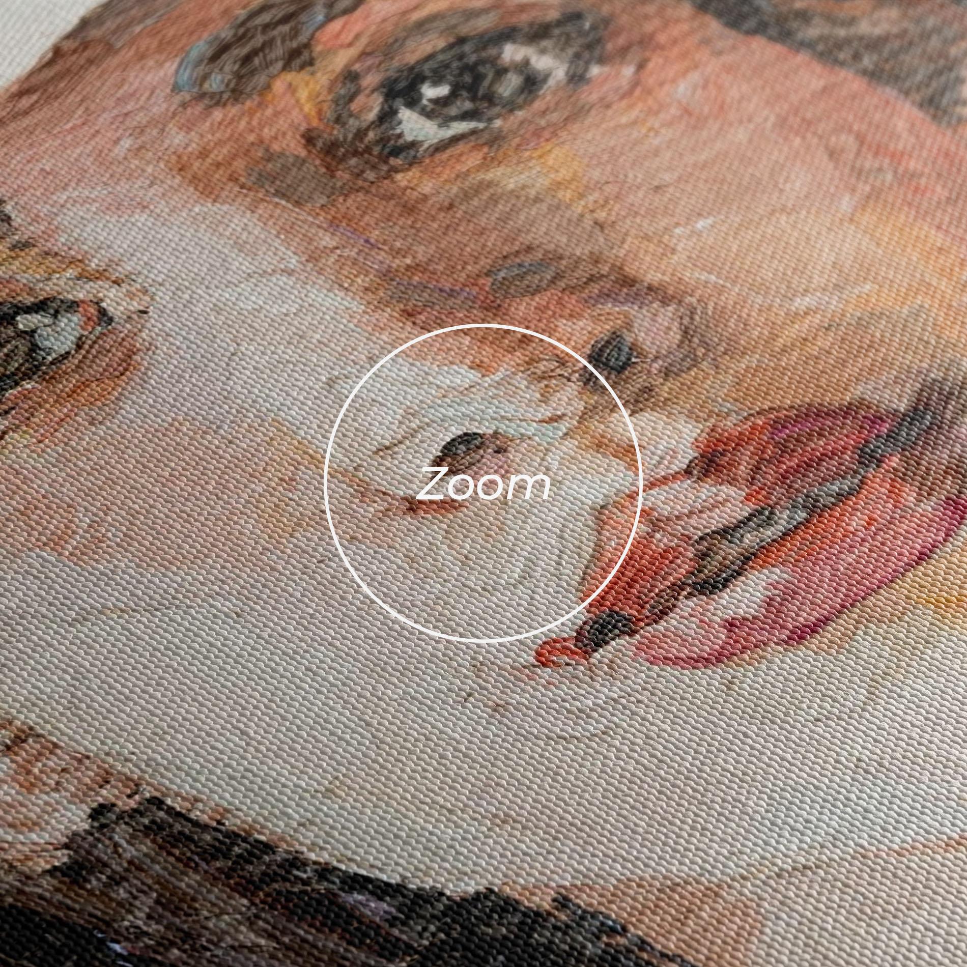 Leinwandbild White Lady mockup 3