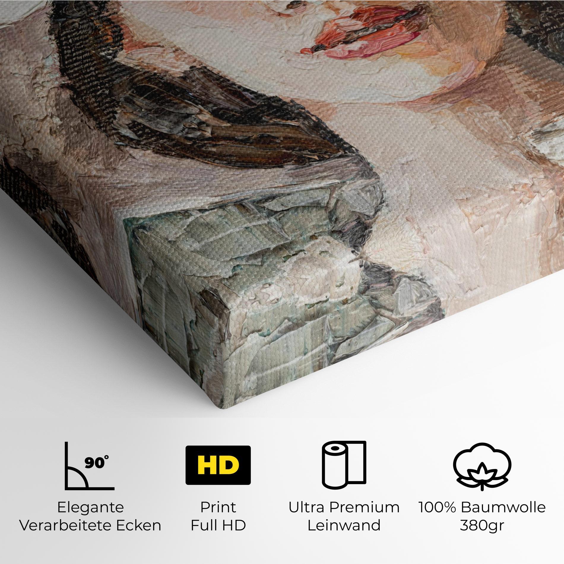 Leinwandbild White Lady mockup 4