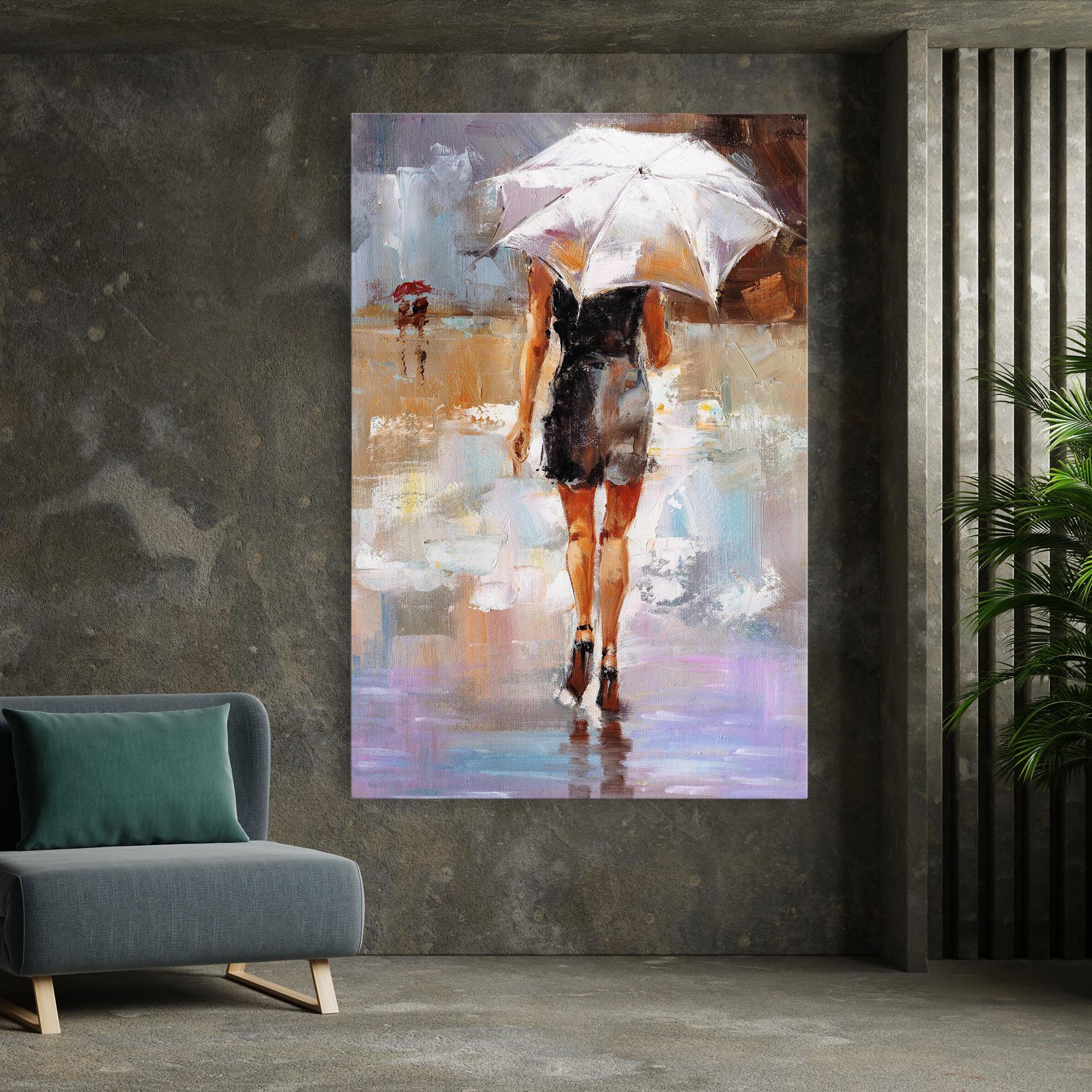 Leinwandbild Fashion Lady mockup 7