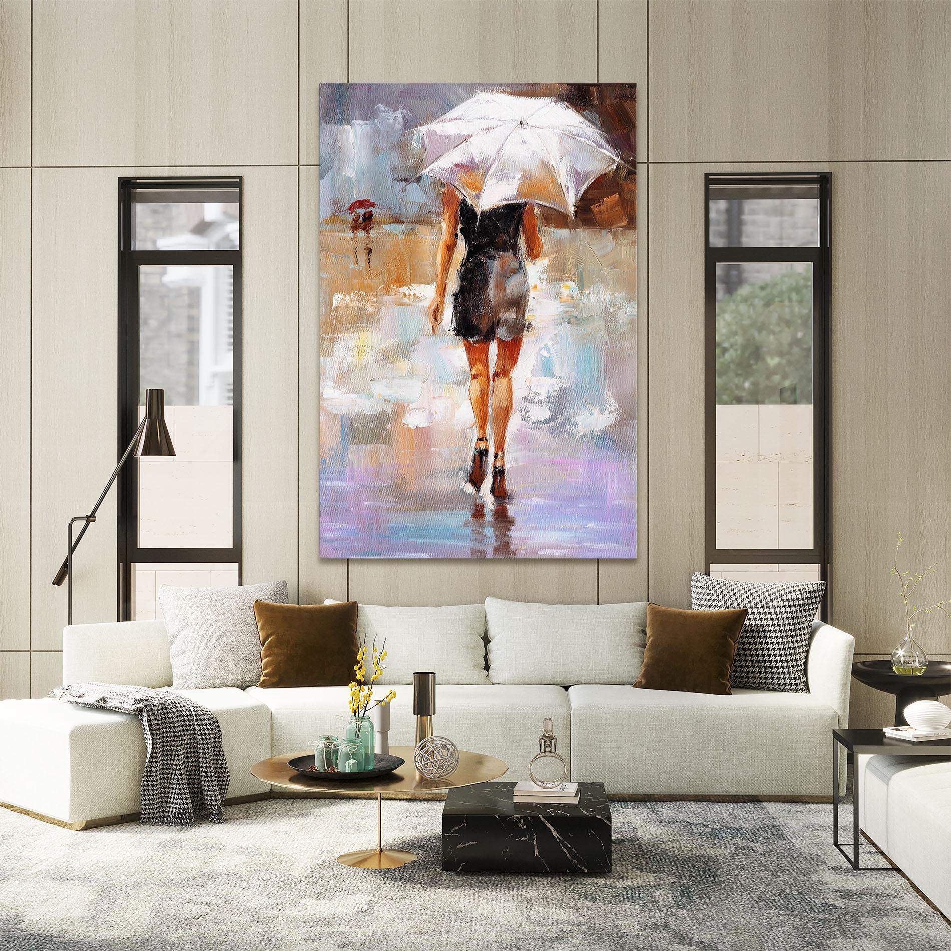 Leinwandbild Fashion Lady mockup 2