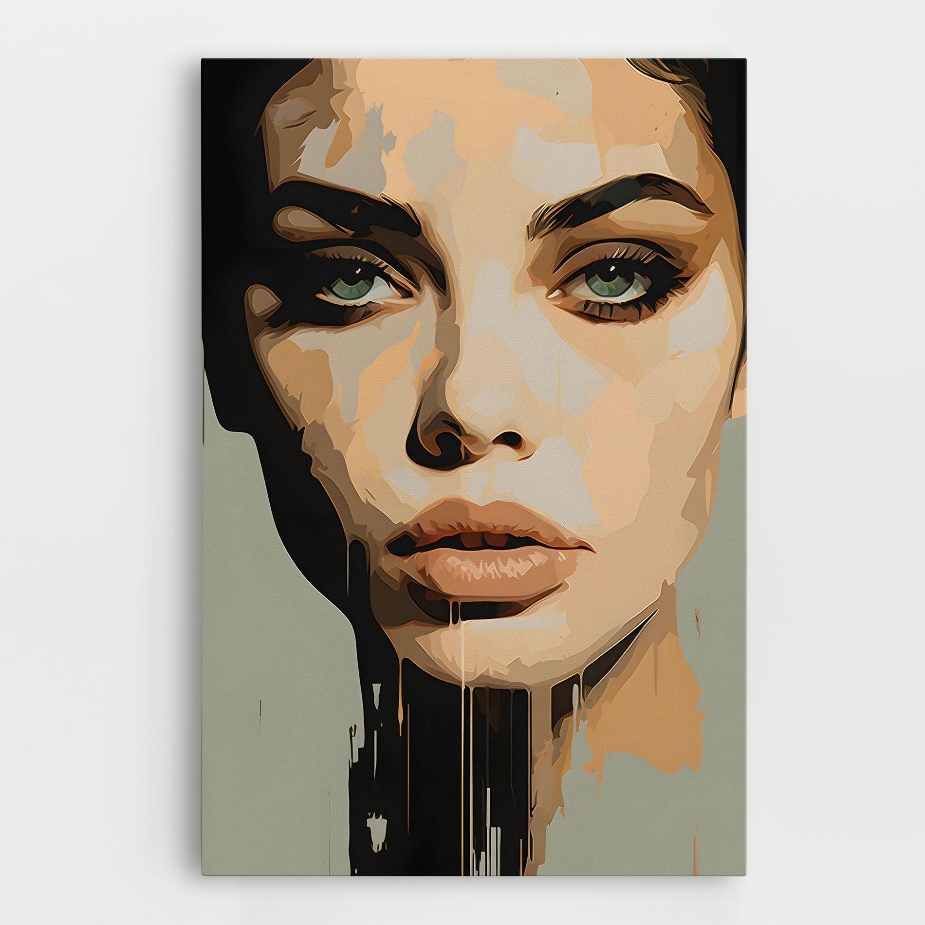 Leinwandbild Apologetic Face mockup 0