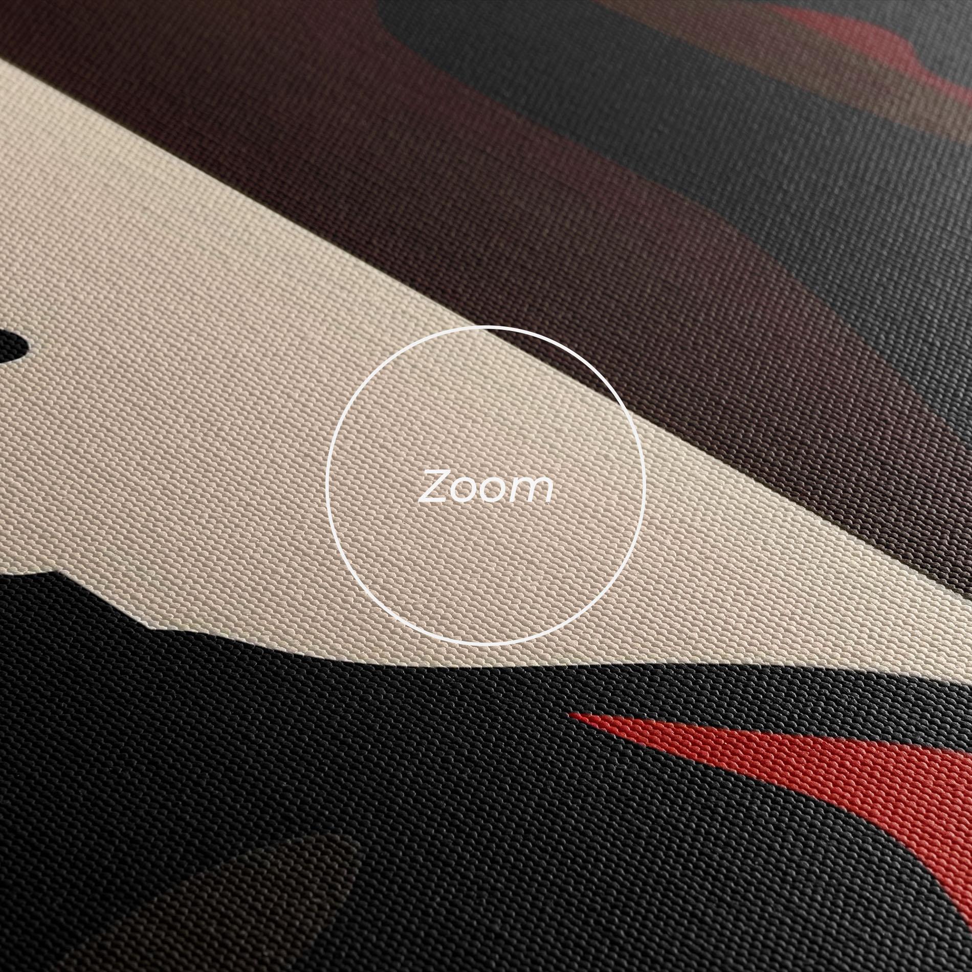 Leinwandbild Graphical Portrait mockup 3