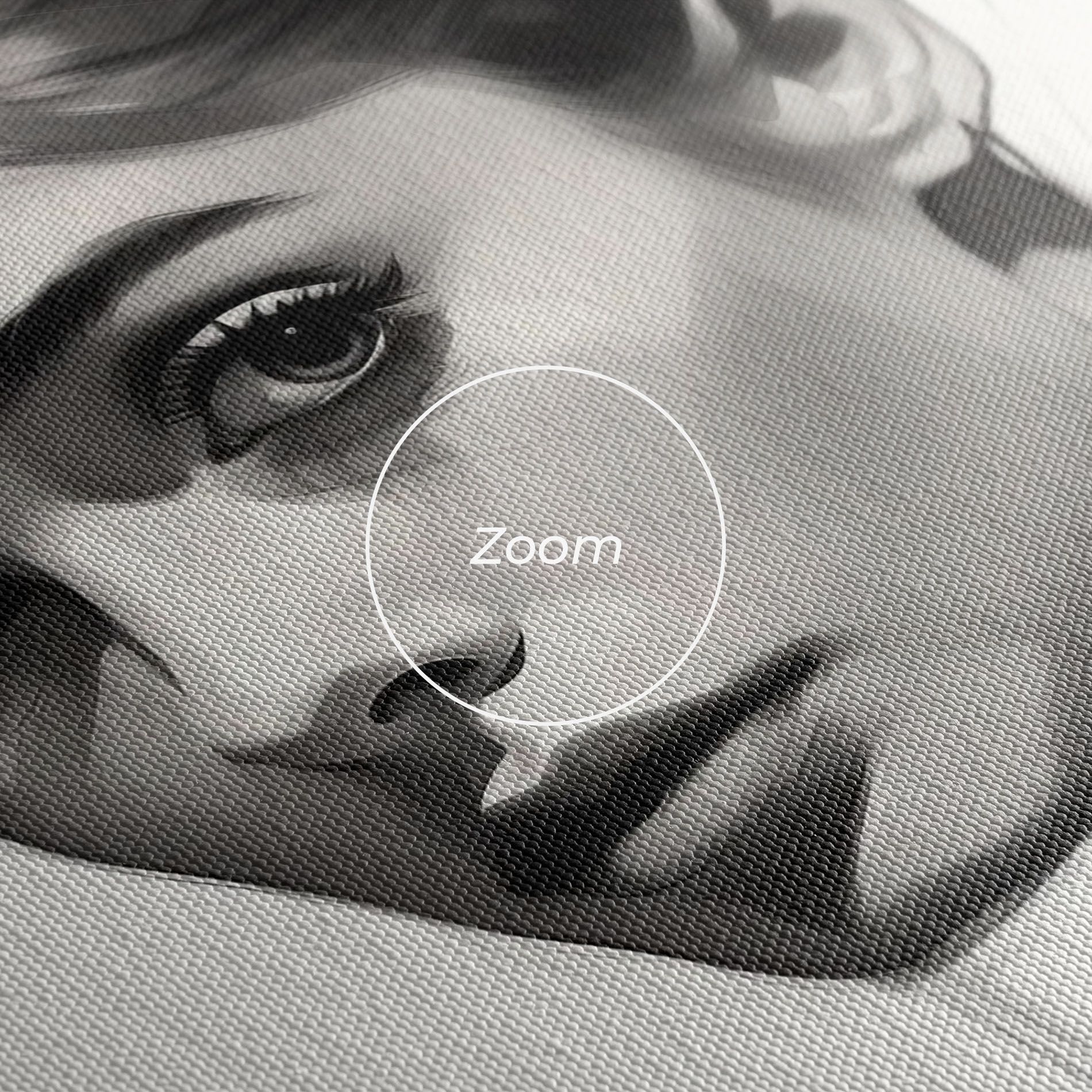 Hepburn Portrait mockup 3