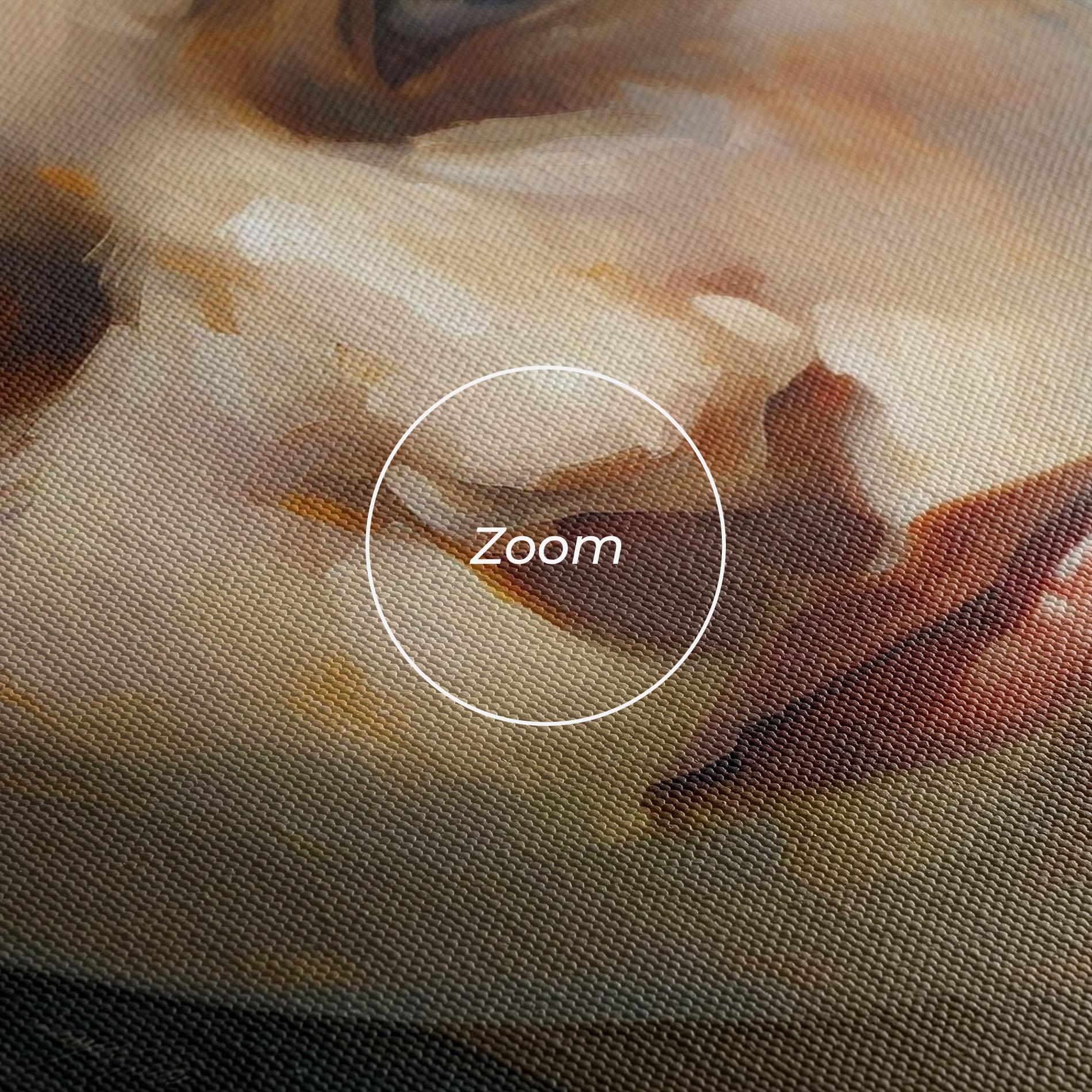 Leinwandbild Intense Portrait mockup 3