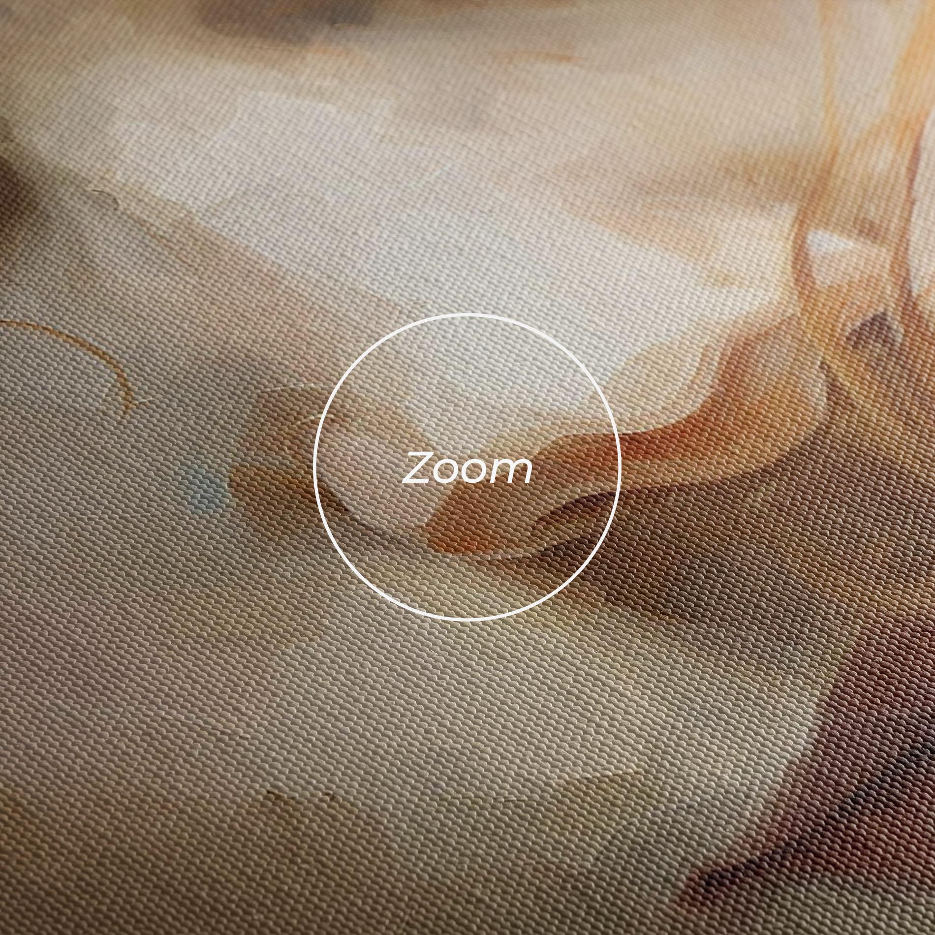 Leinwandbild Portrait Oil Painting mockup 3