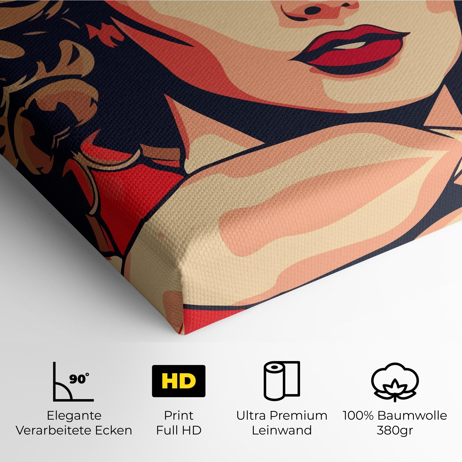 Blue Eyes Portrait mockup 4