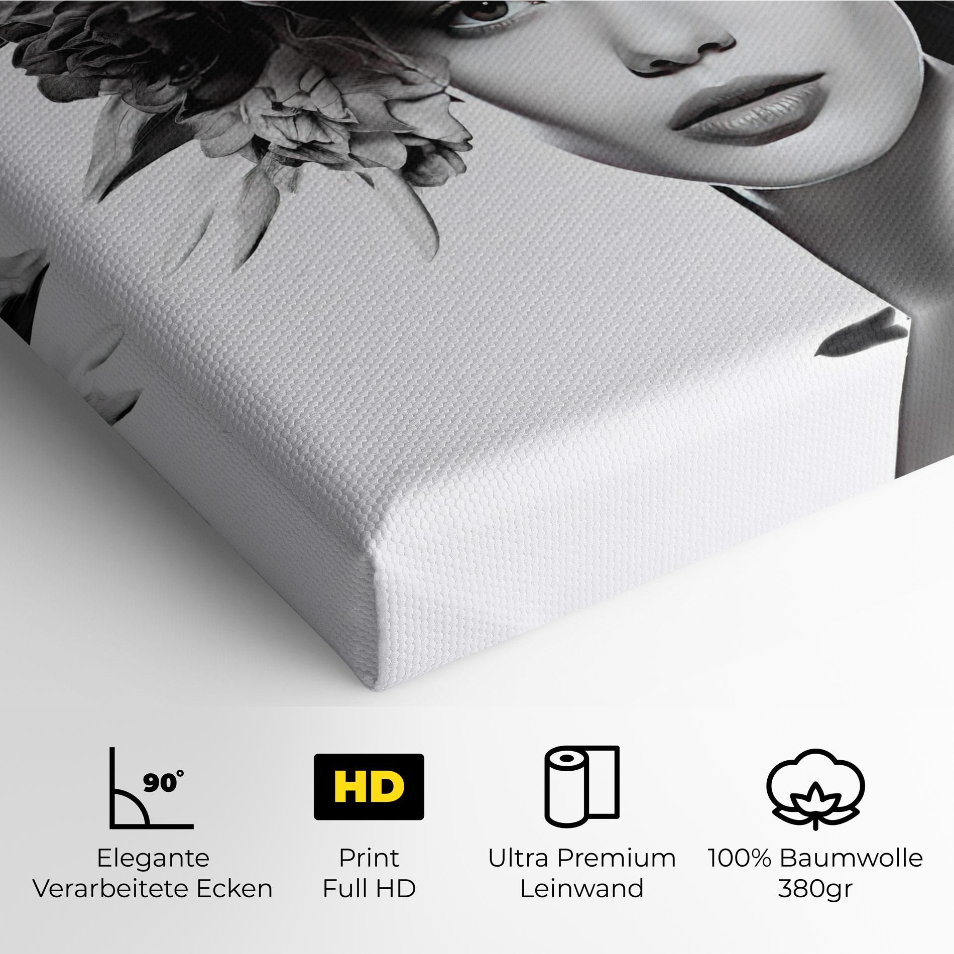 Flower Crown Woman mockup 4