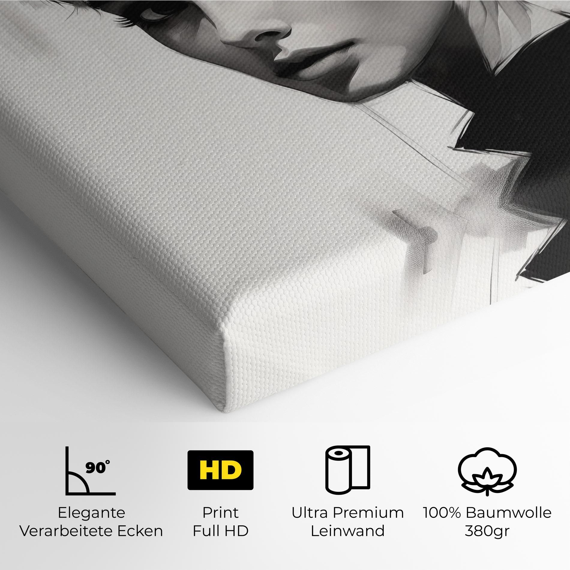 Hepburn Portrait mockup 4