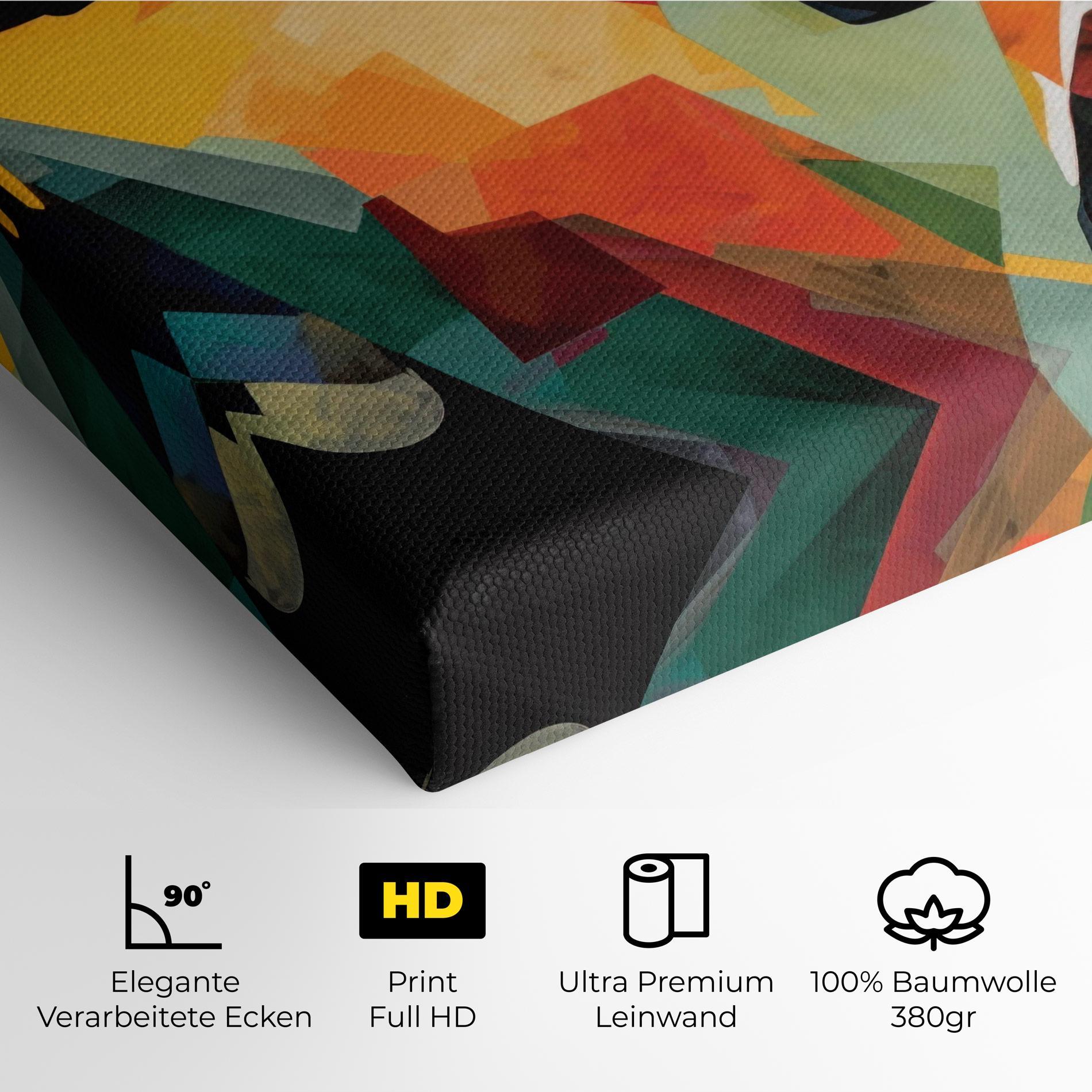 Leinwandbild Neoexpressionism mockup 4