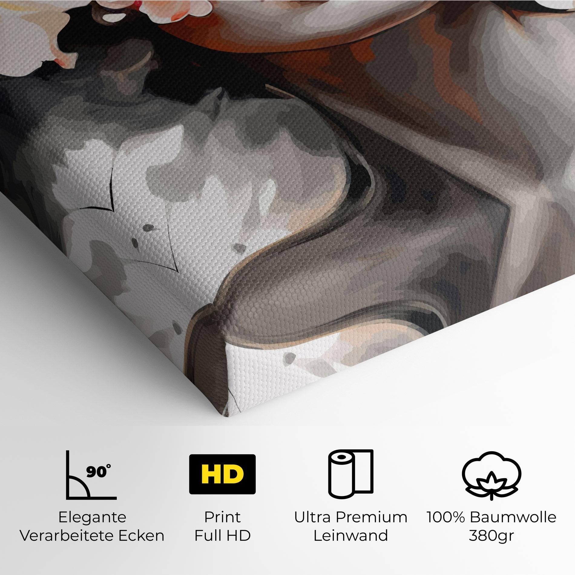 Yellow Flower Portrait mockup 4