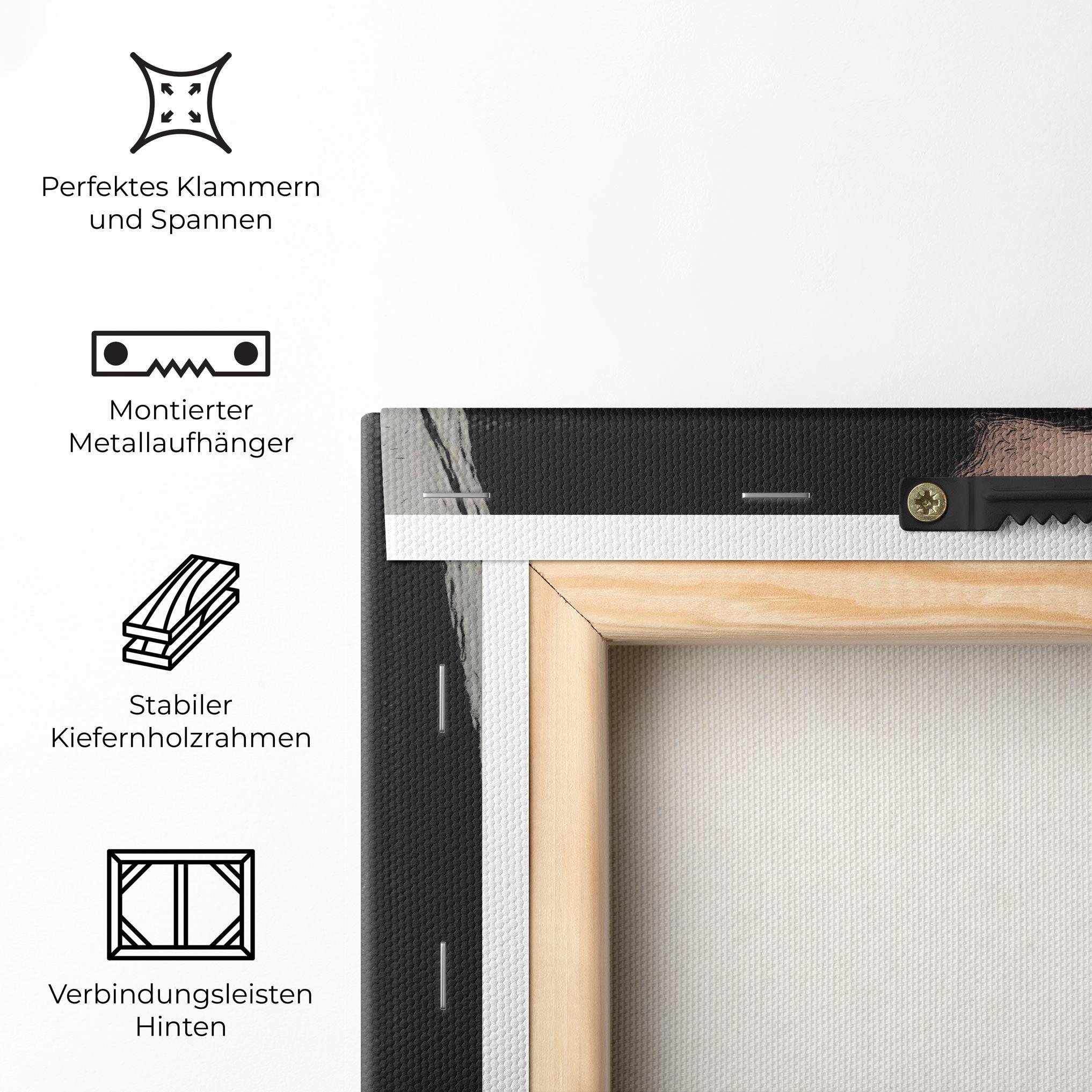 Leinwandbild Big Eyes Portrait mockup 5