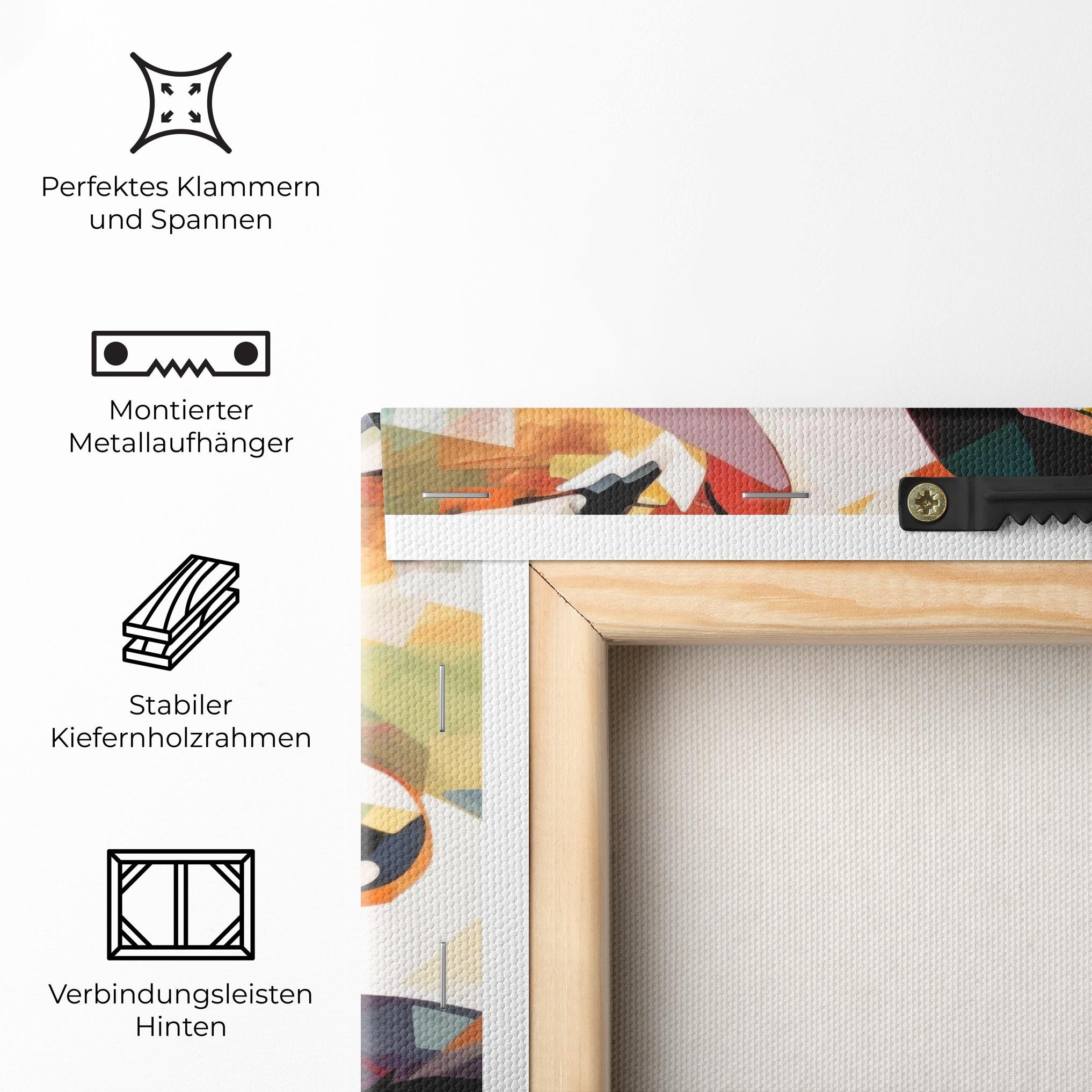 Leinwandbild Neoexpressionism mockup 5