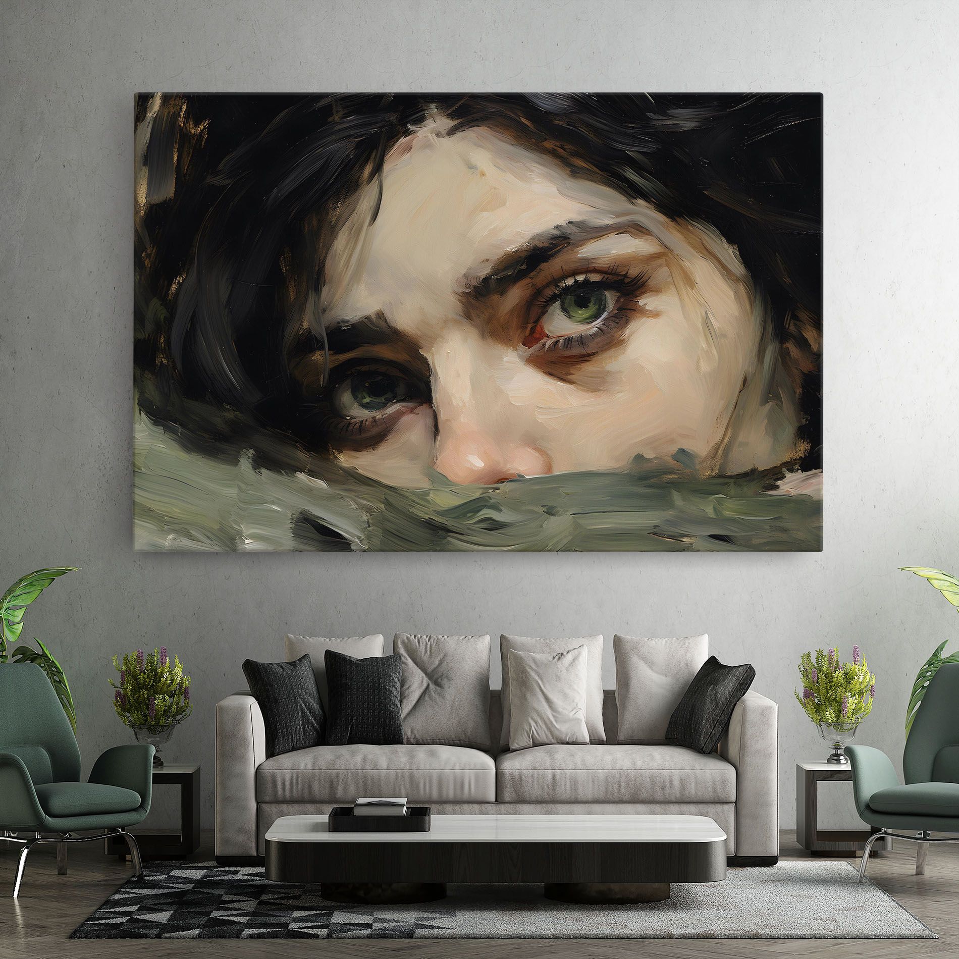 Pupil Green Iris mockup 7