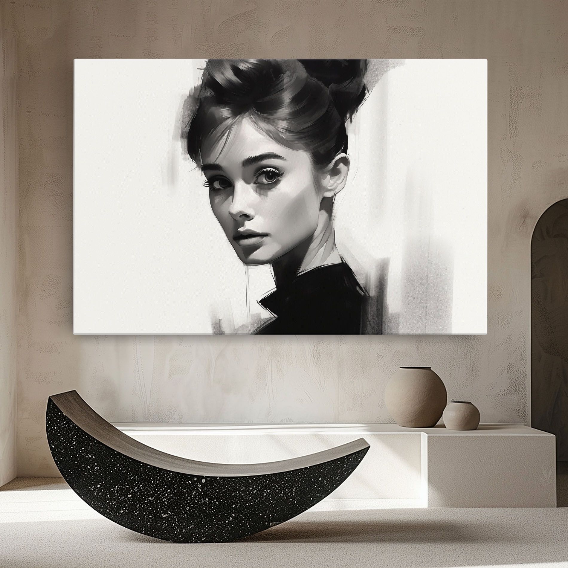 Hepburn Portrait mockup 8