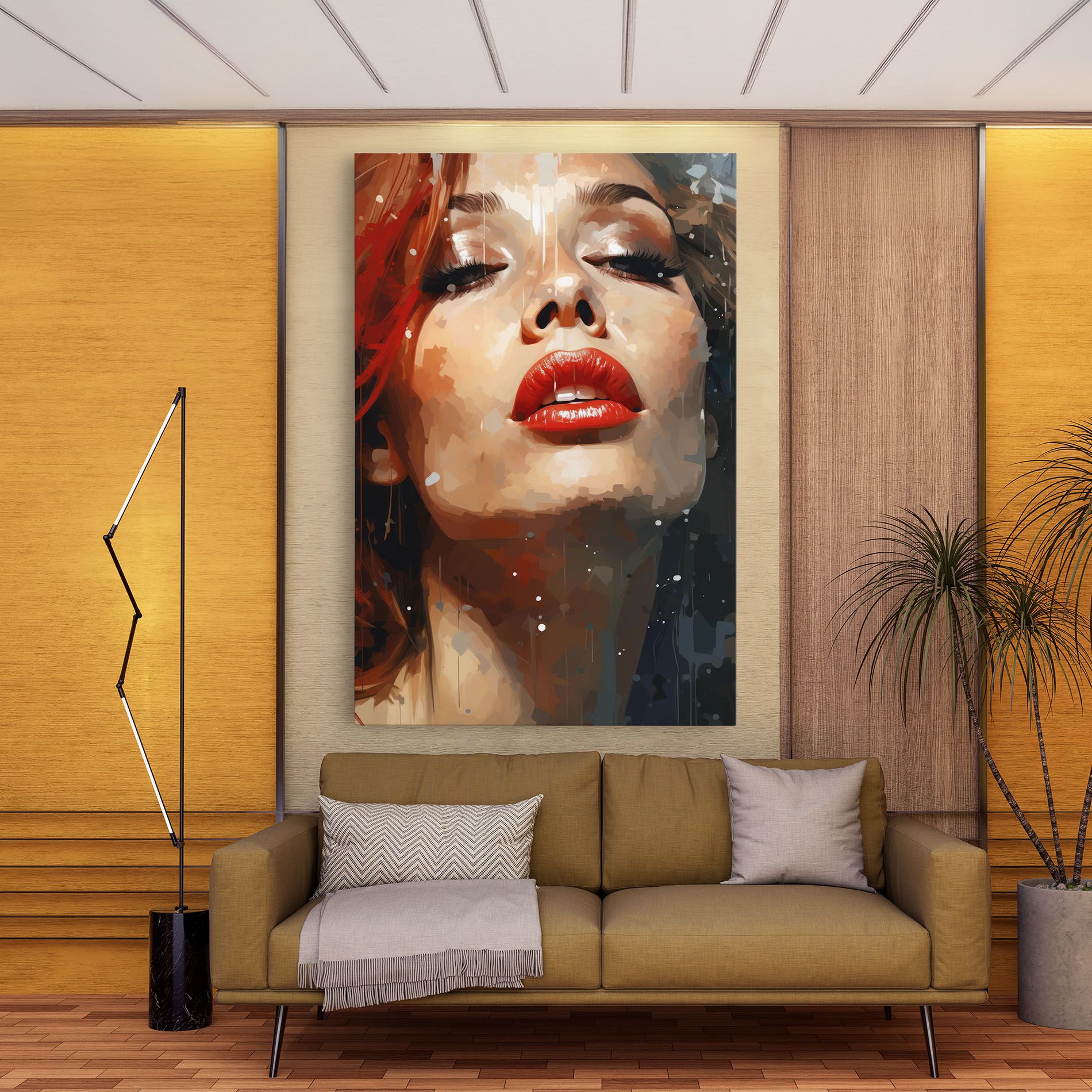 Close Up Look Portrait mockup 9