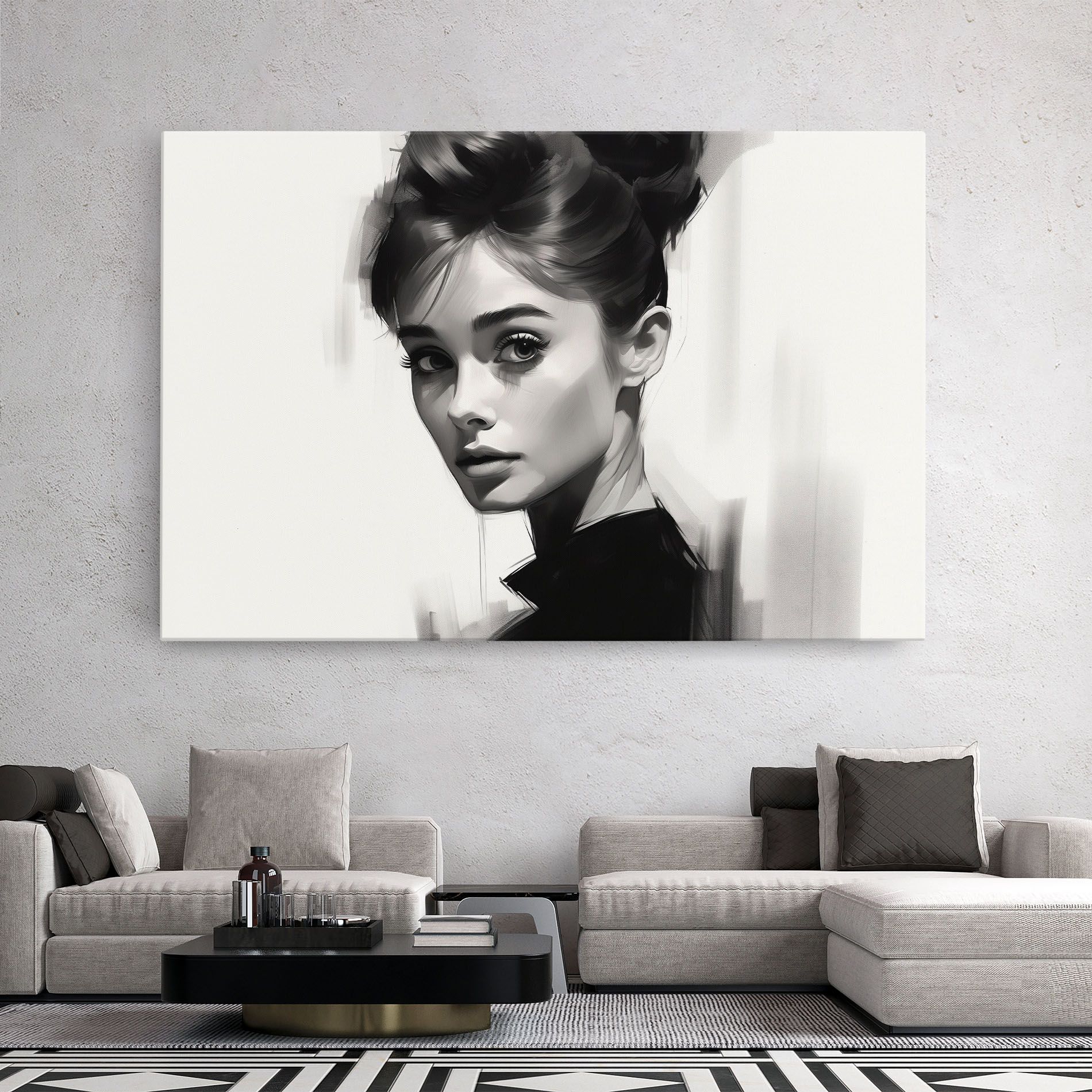 Hepburn Portrait mockup 2