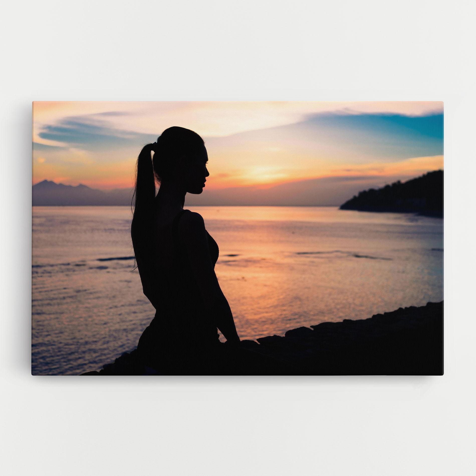 Leinwandbild Beach Pretty View mockup 0