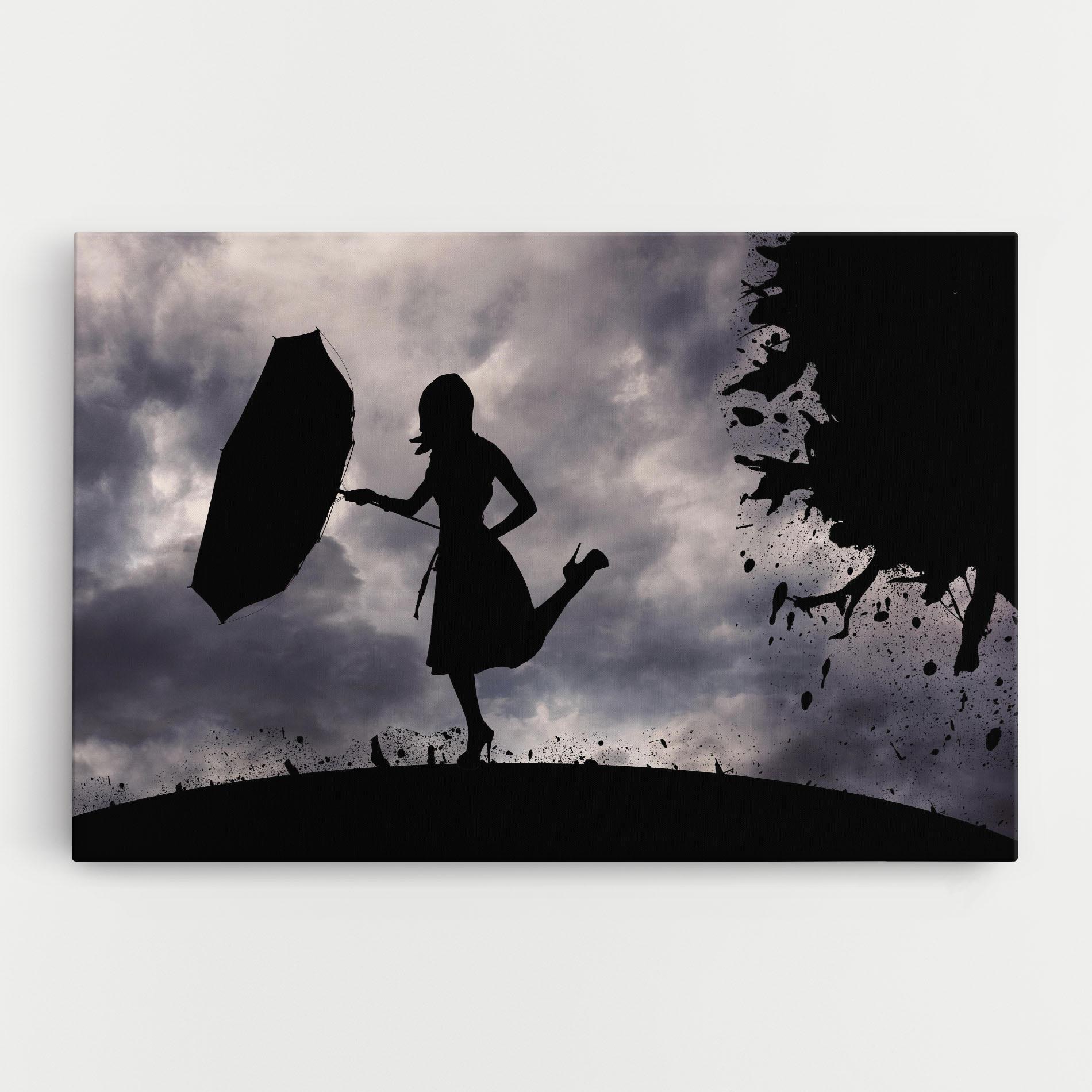 Leinwandbild Stormy Day mockup 0