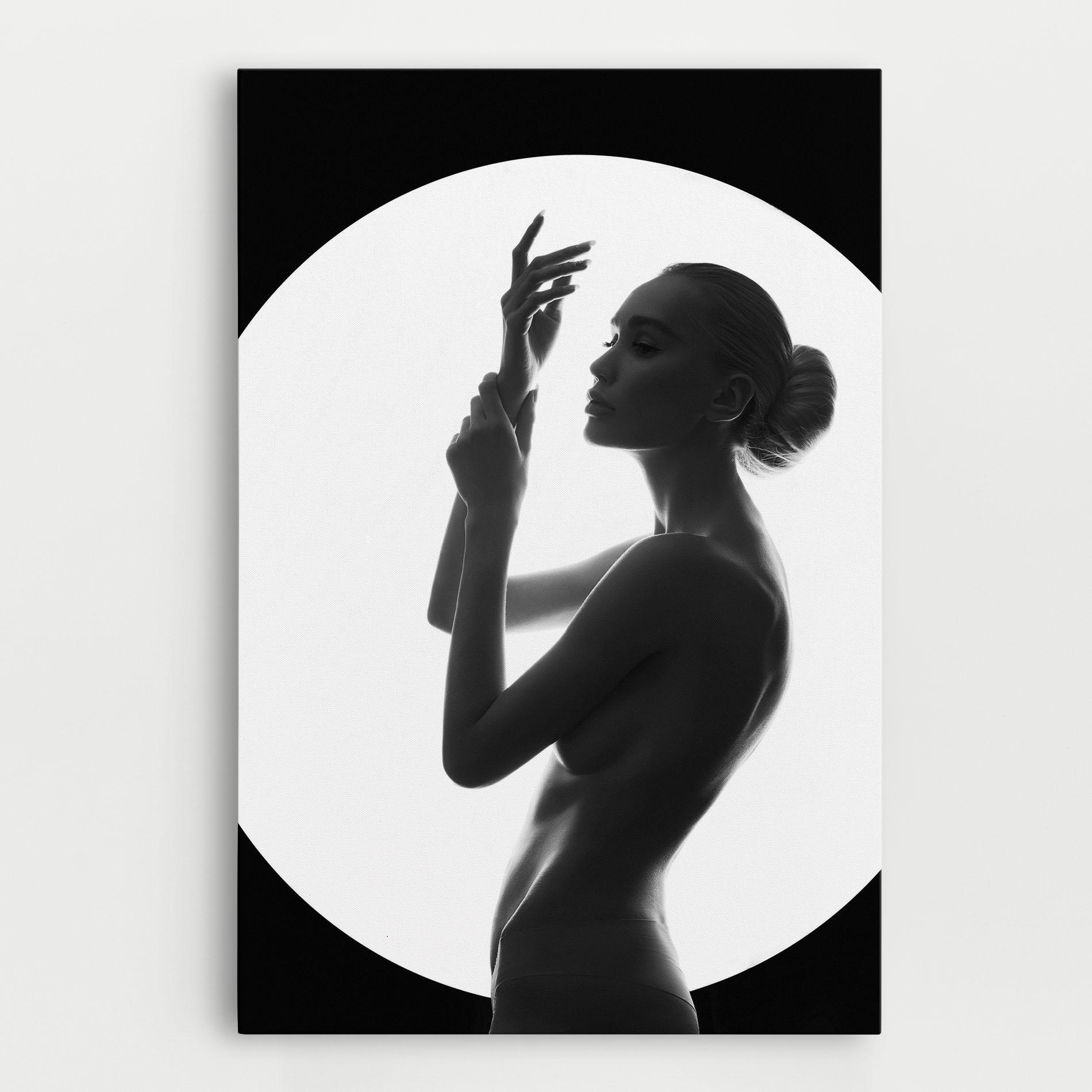 Leinwandbild Body Figure mockup 0