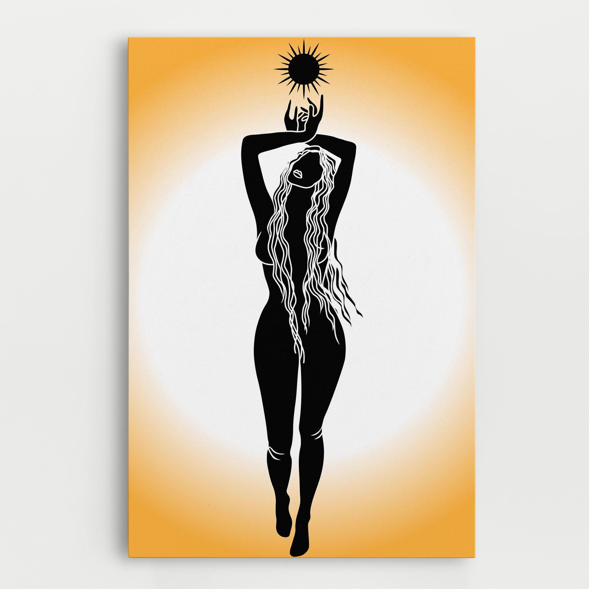 Leinwandbild Mistic Woman mockup 0