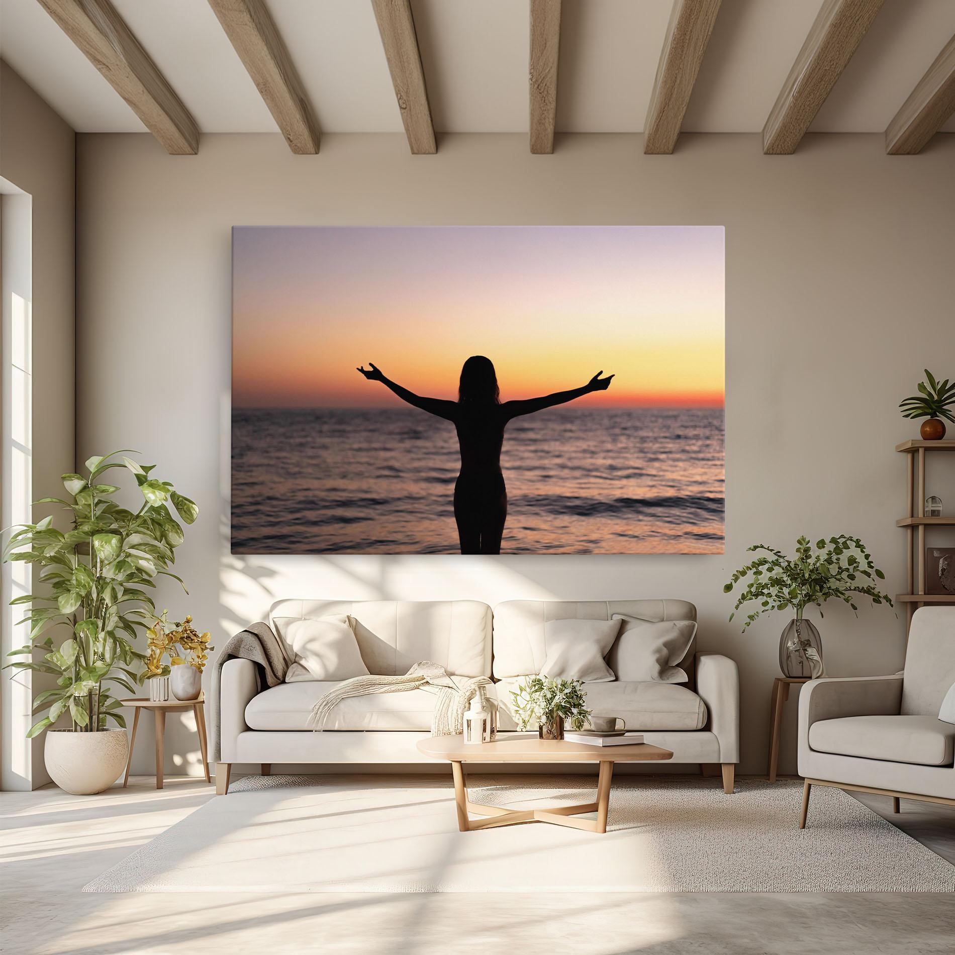 Leinwandbild Feeling Freedom mockup 6