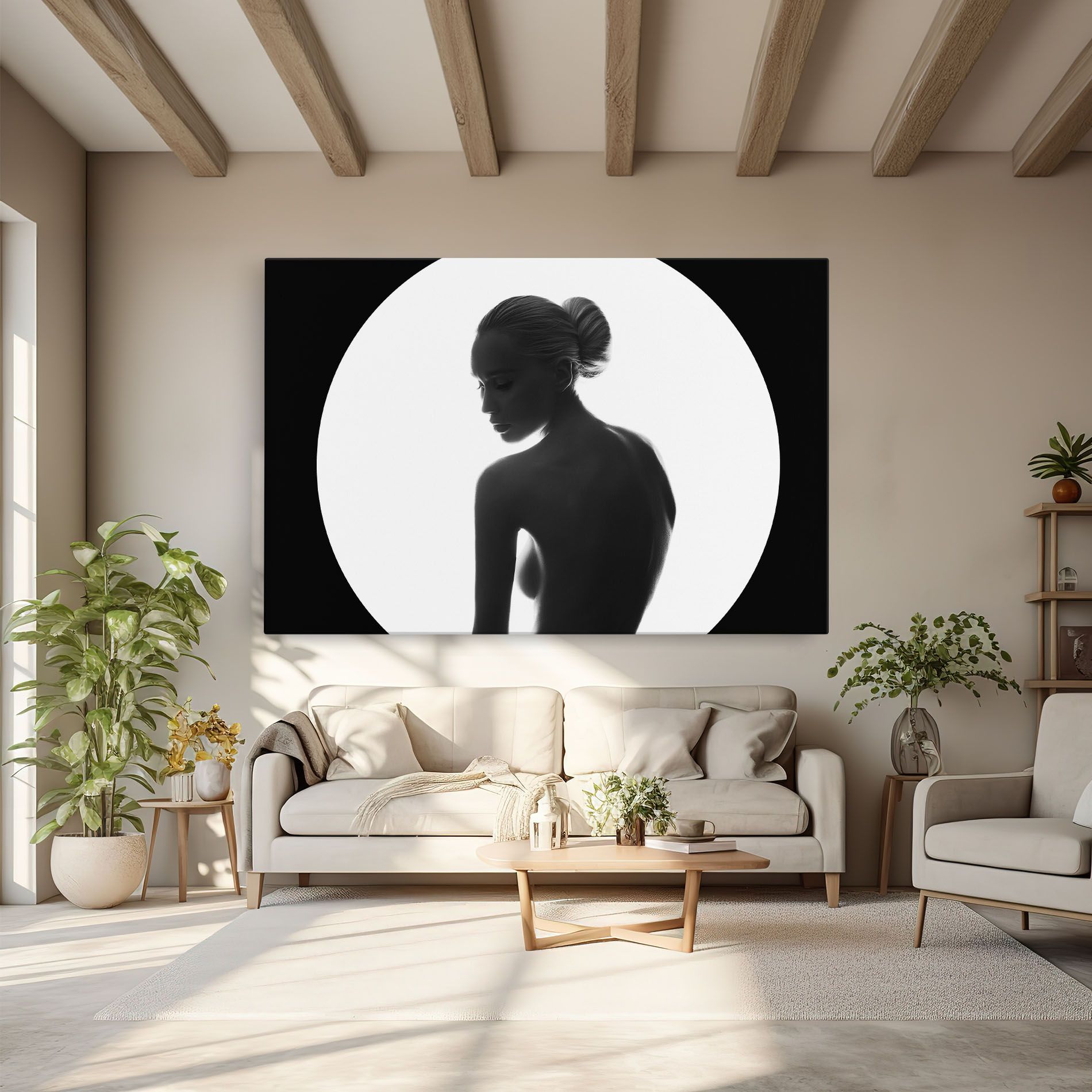 Woman Body Circle mockup 6