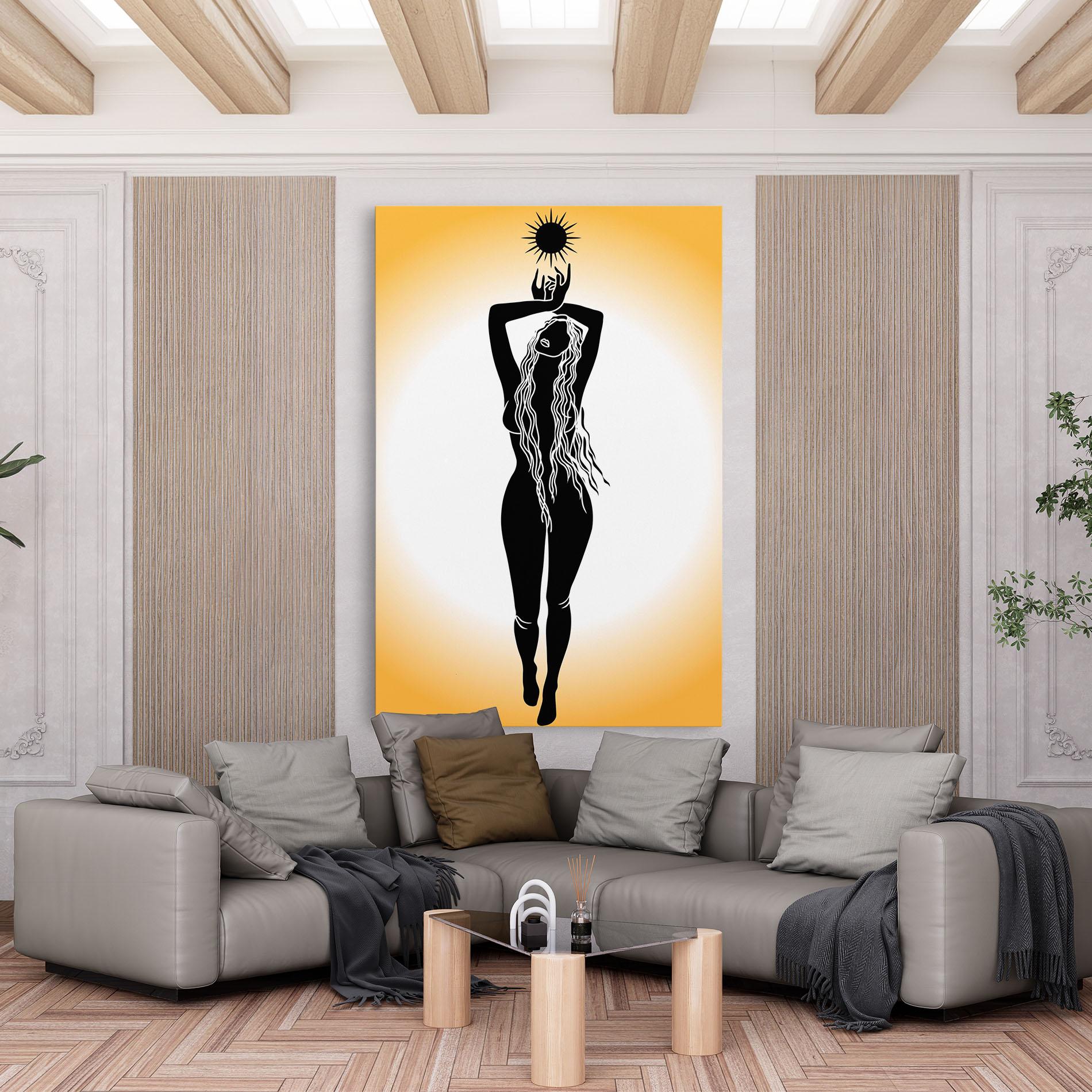 Leinwandbild Mistic Woman mockup 6