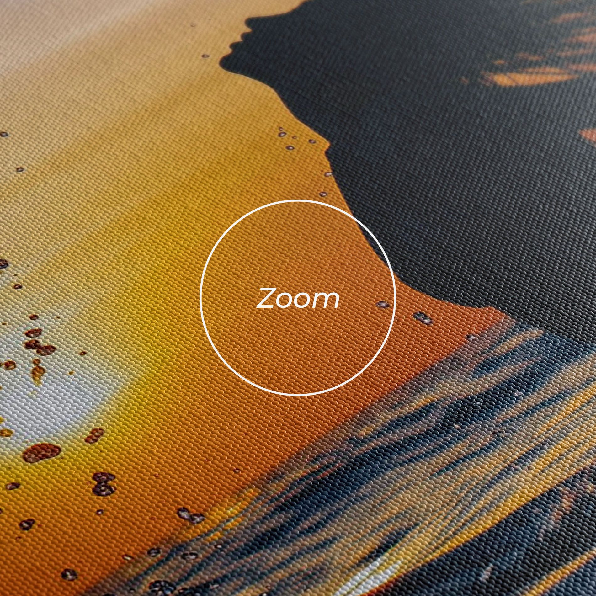 Ocean Woman Shilouette mockup 3