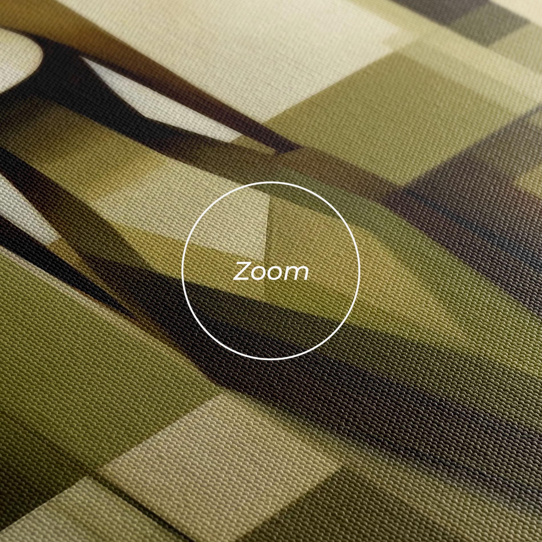 Leinwandbild Olive Green Shilouete mockup 3