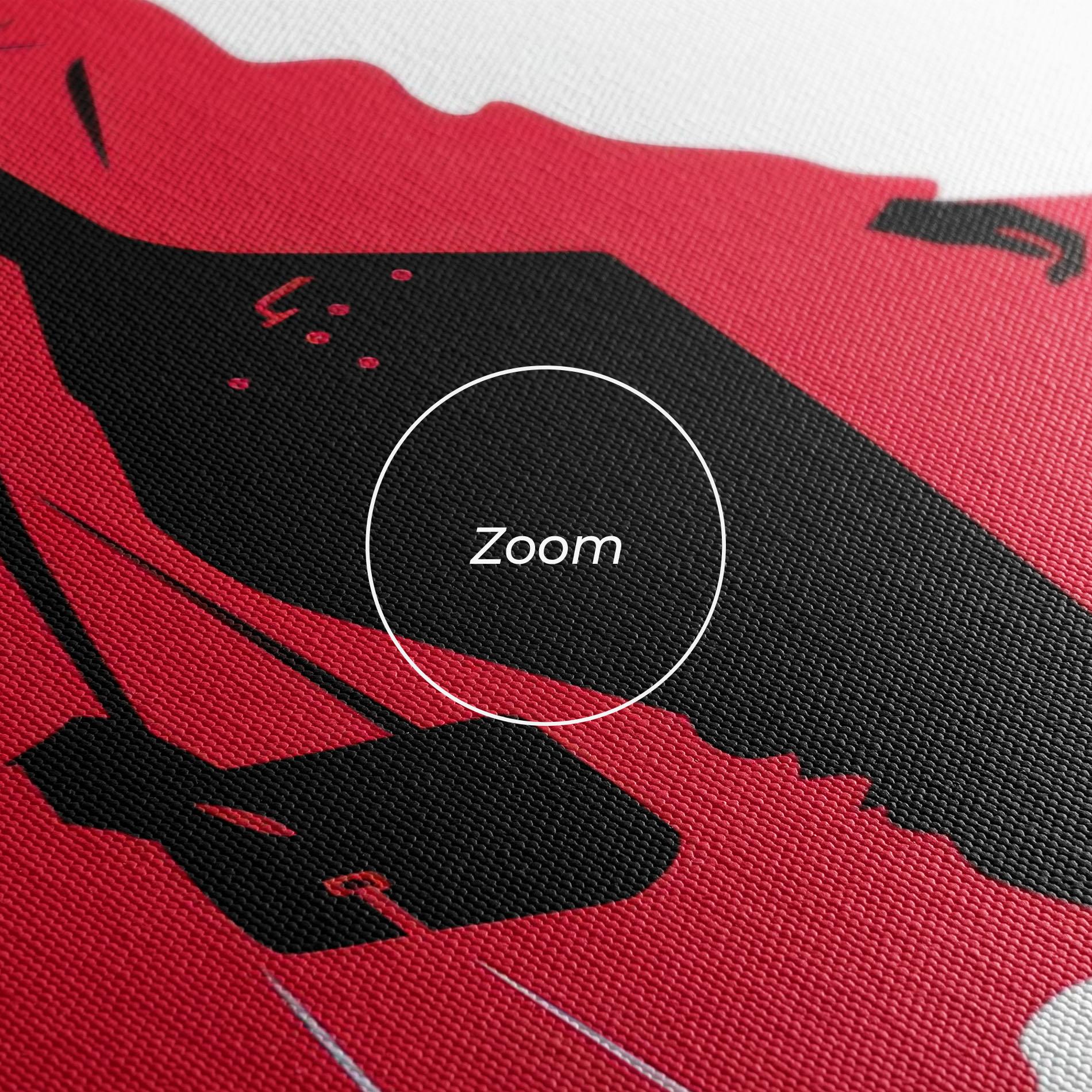 Leinwandbild Pink Outfit Woman mockup 3