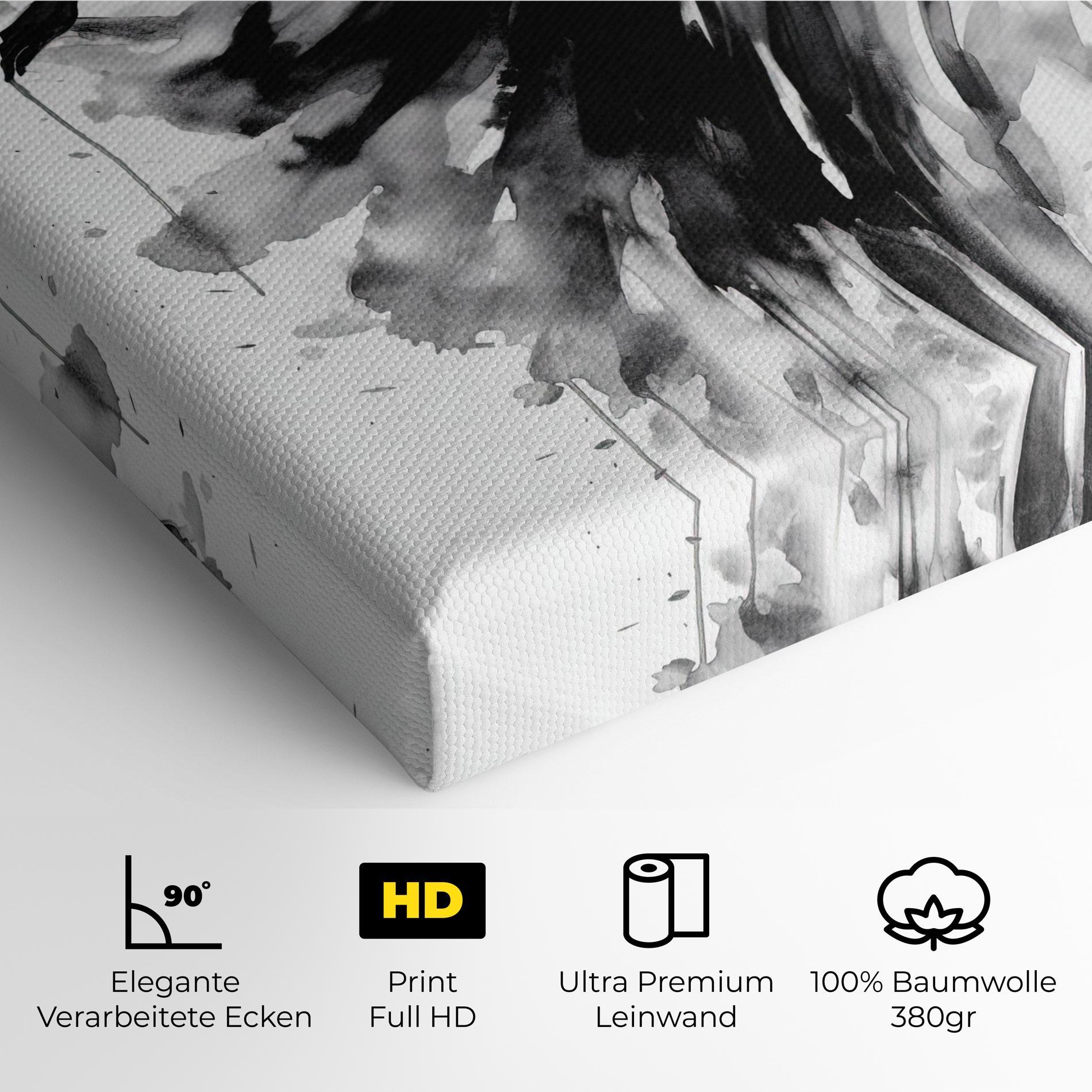 Leinwandbild Beautiful Dancing Woman mockup 4