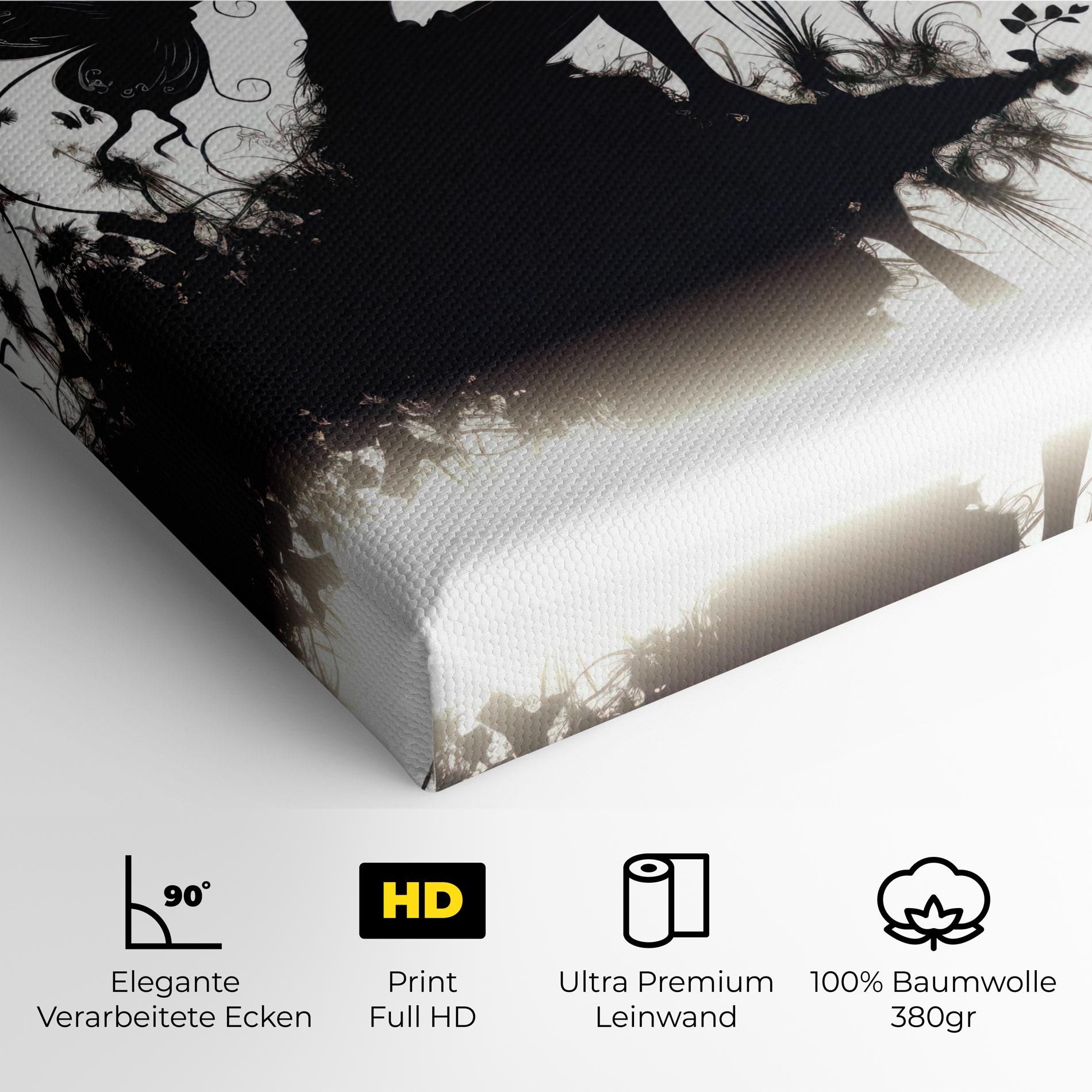 Butterfly Woman Shilouette mockup 4