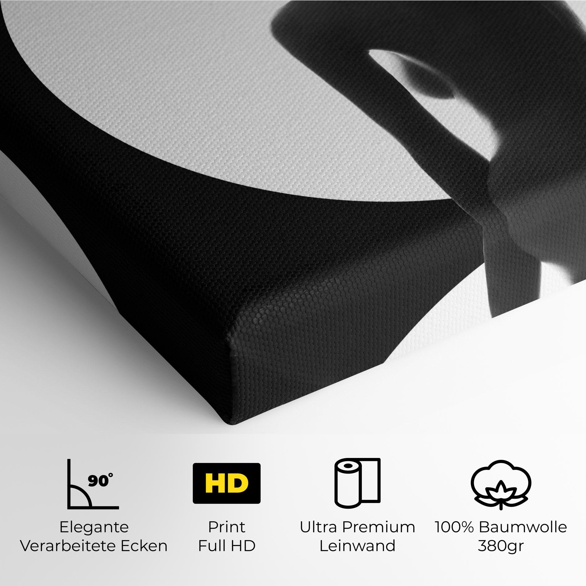 Leinwandbild Woman Body Circle mockup 4