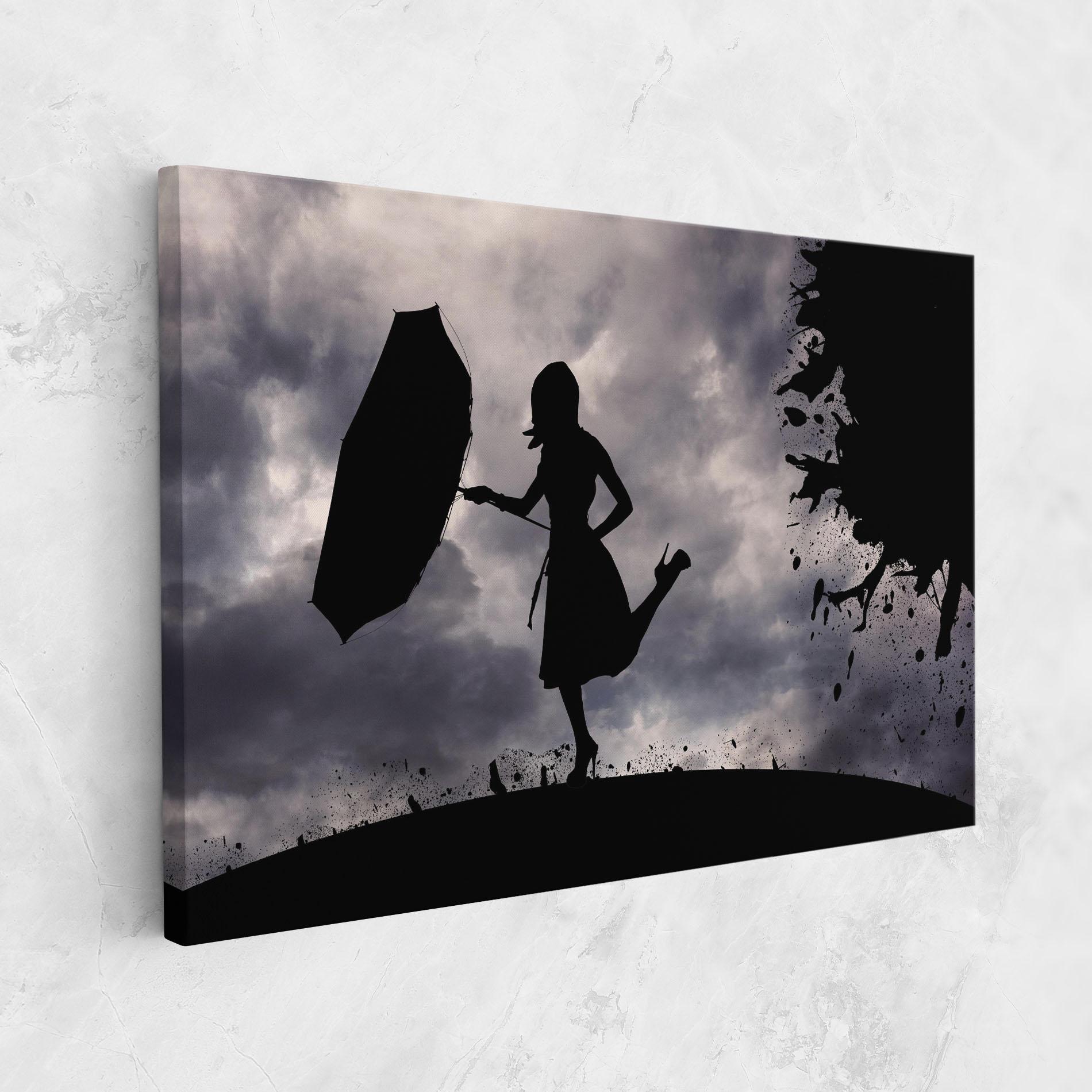 Leinwandbild Stormy Day mockup 1