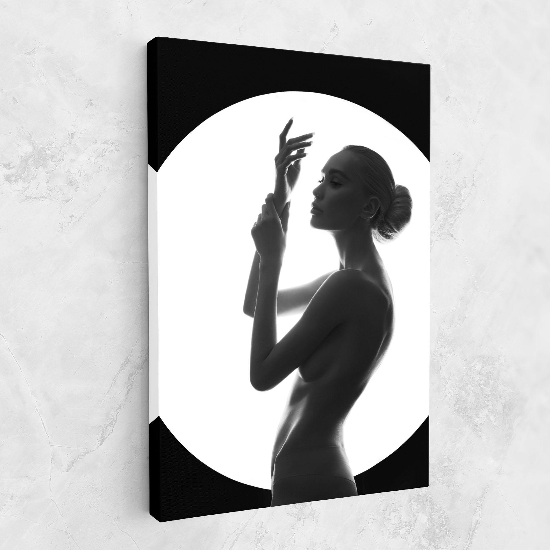 Leinwandbild Body Figure mockup 1