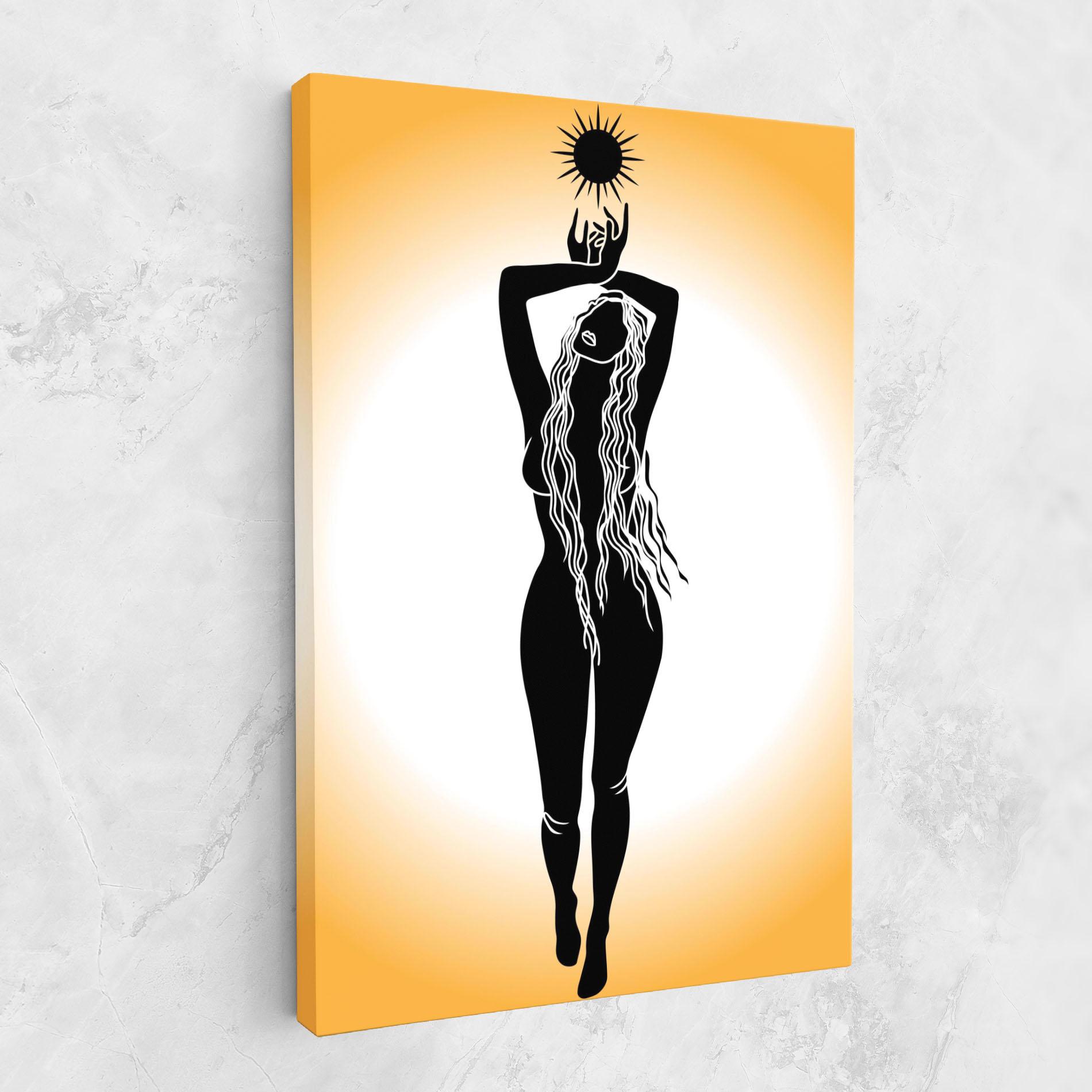 Leinwandbild Mistic Woman mockup 1